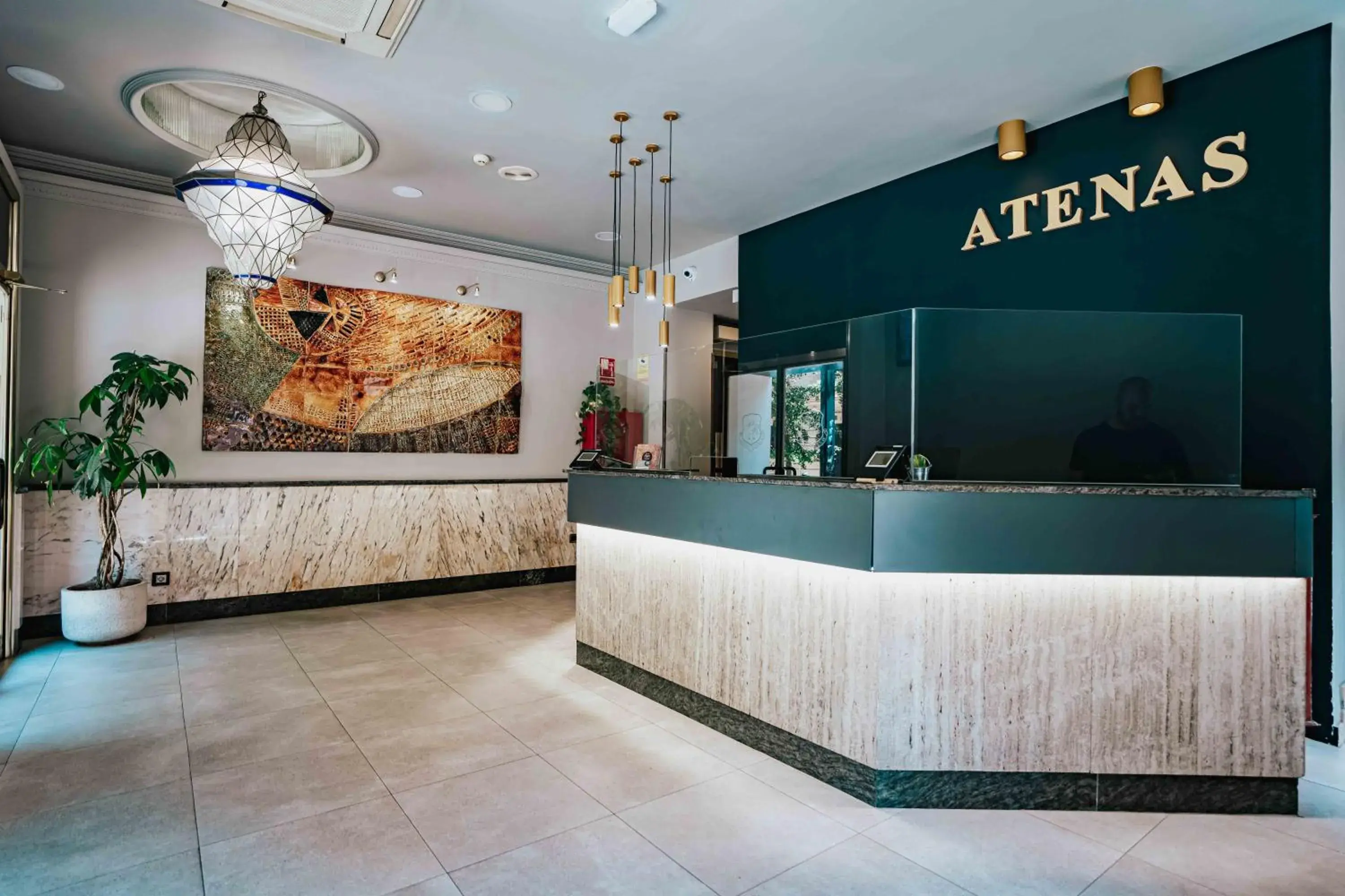 Lobby or reception in Atenas Granada Lobby or reception in Atenas Granada