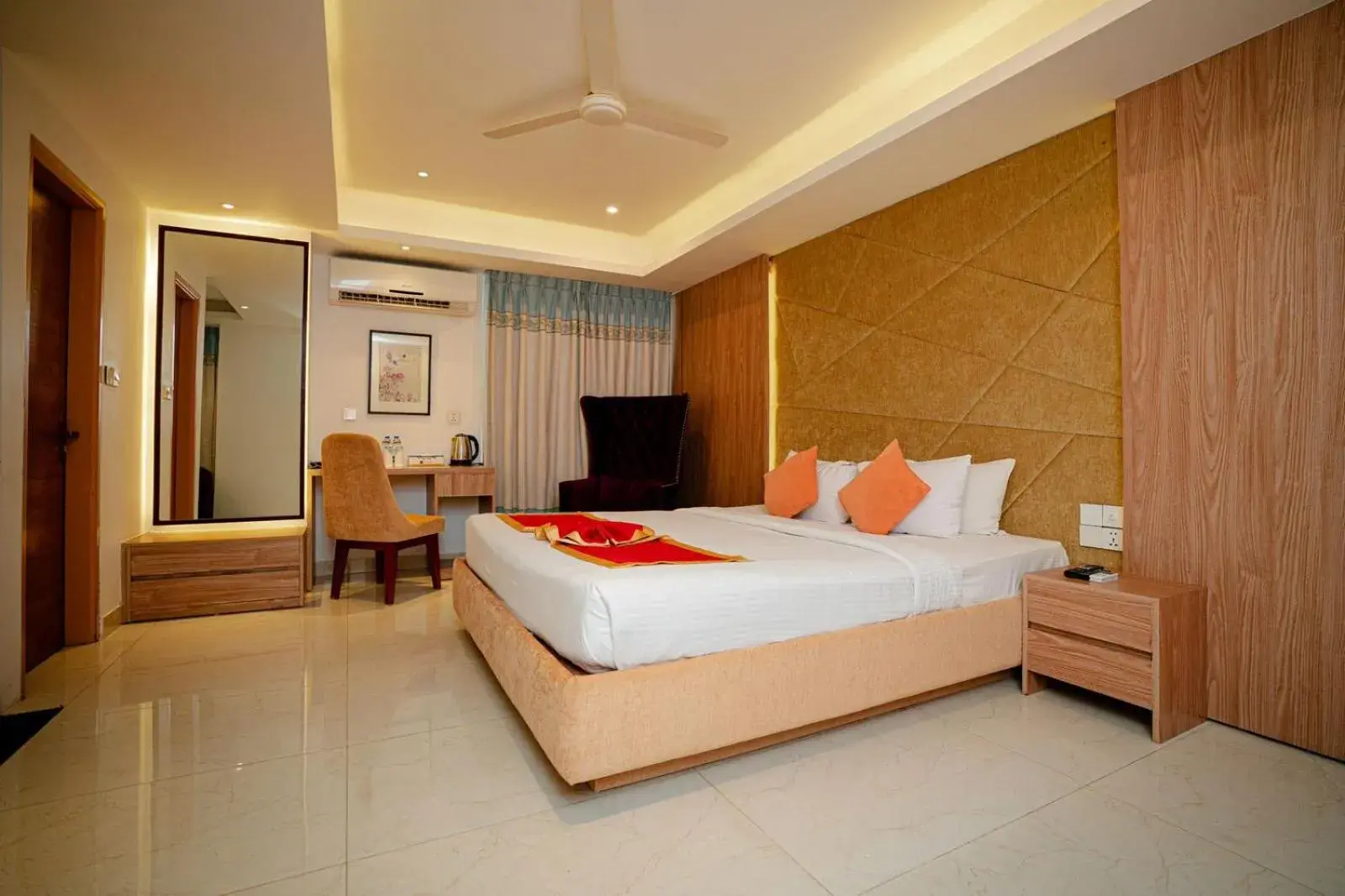 Bed in Royal Raj Hotel Bed in Royal Raj Hotel