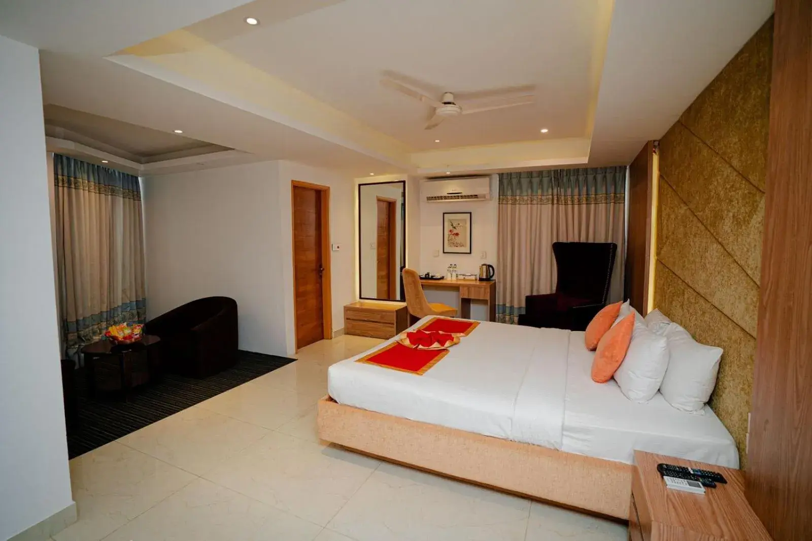 Bed in Royal Raj Hotel Bed in Royal Raj Hotel