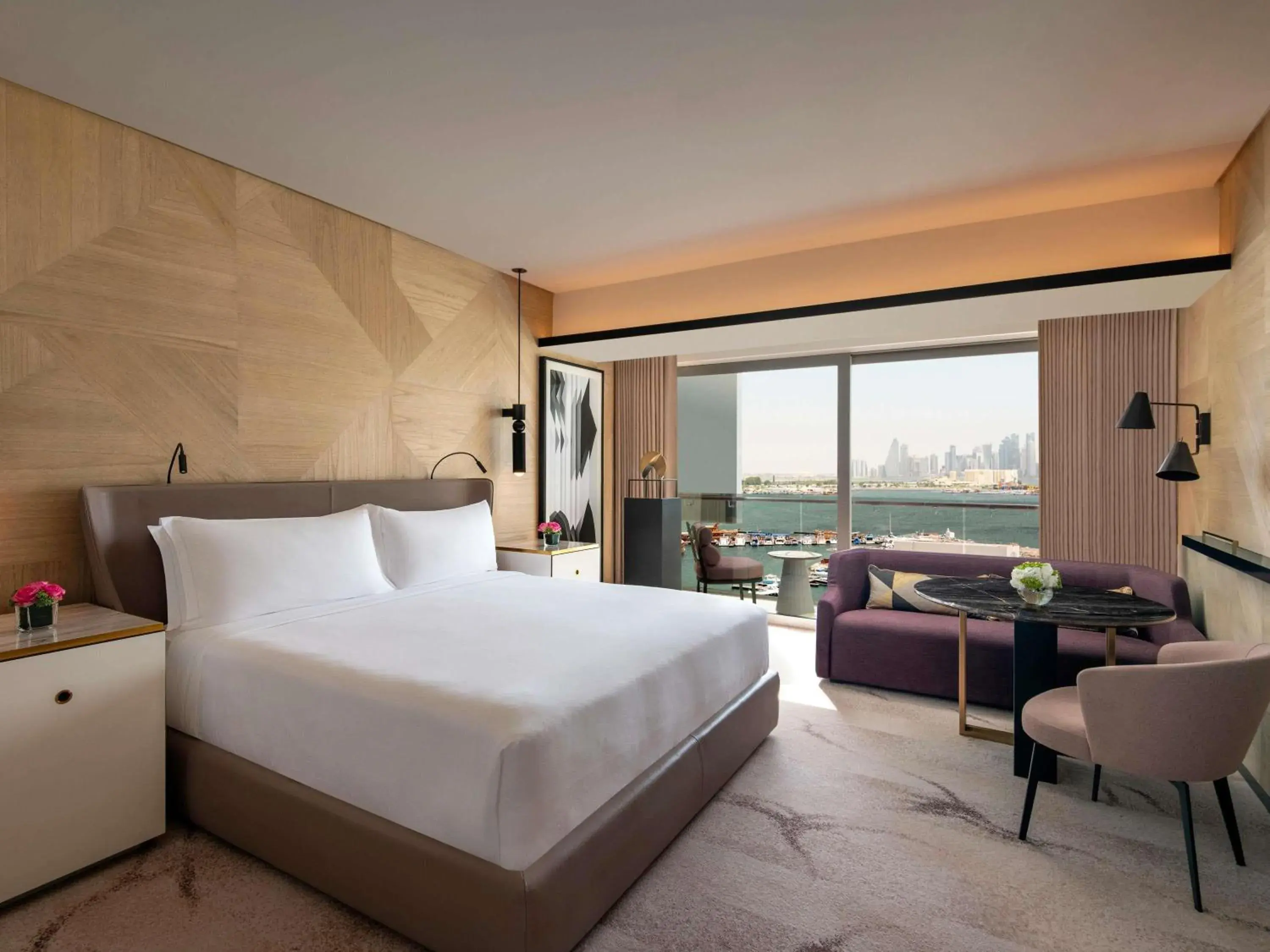 Bedroom, Bed in Rixos Gulf Hotel Doha Bedroom, Bed in Rixos Gulf Hotel Doha