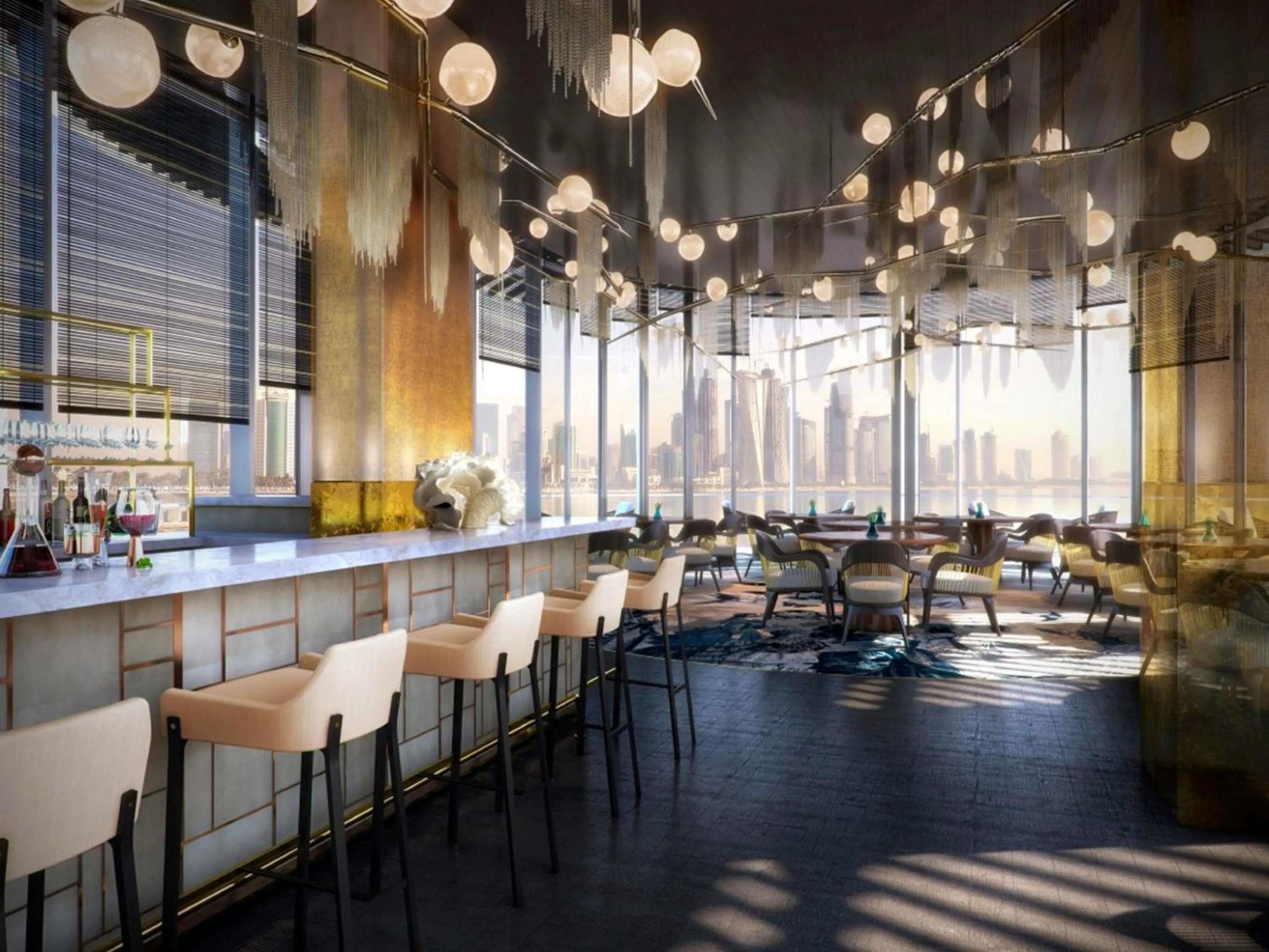 Restaurant/places to eat in Rixos Gulf Hotel Doha