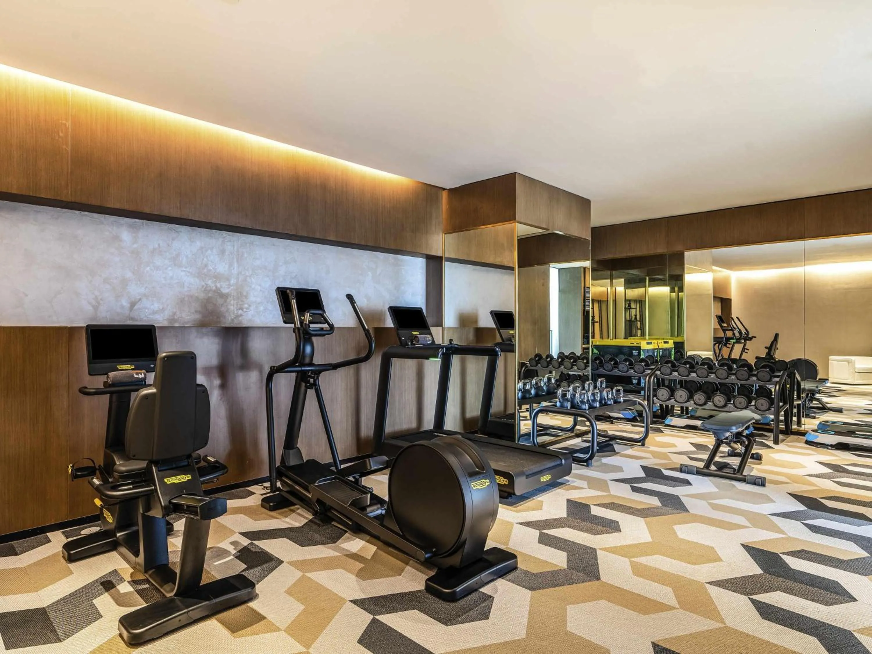 Fitness centre/facilities in Rixos Gulf Hotel Doha