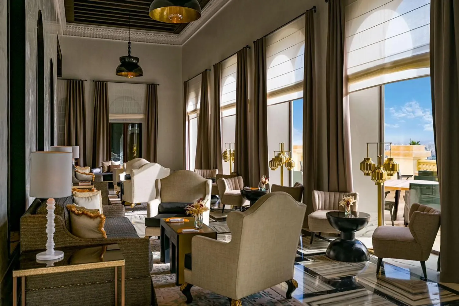 Restaurant/places to eat in Fairmont Tazi Palace Tangier