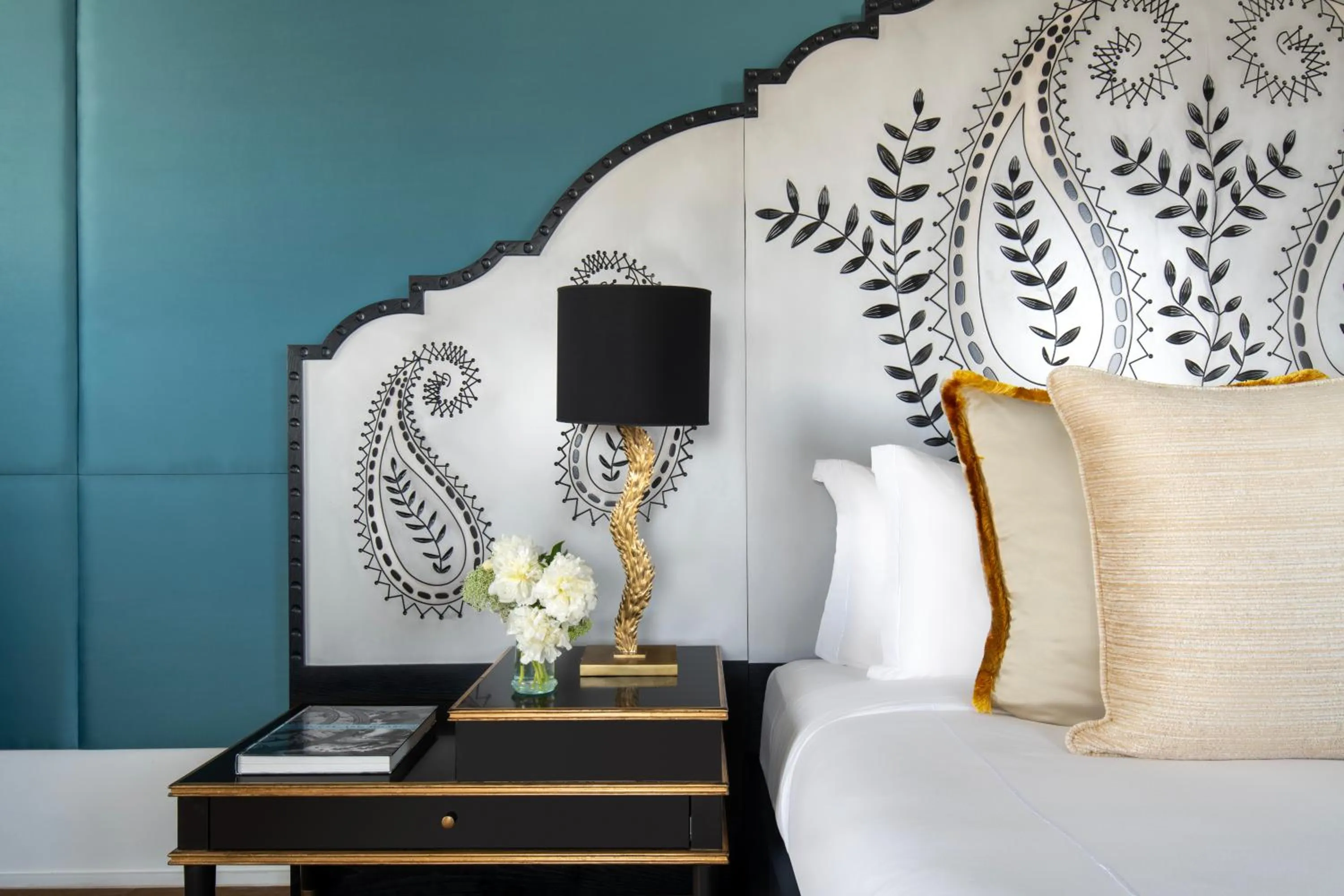 Bed in Fairmont Tazi Palace Tangier