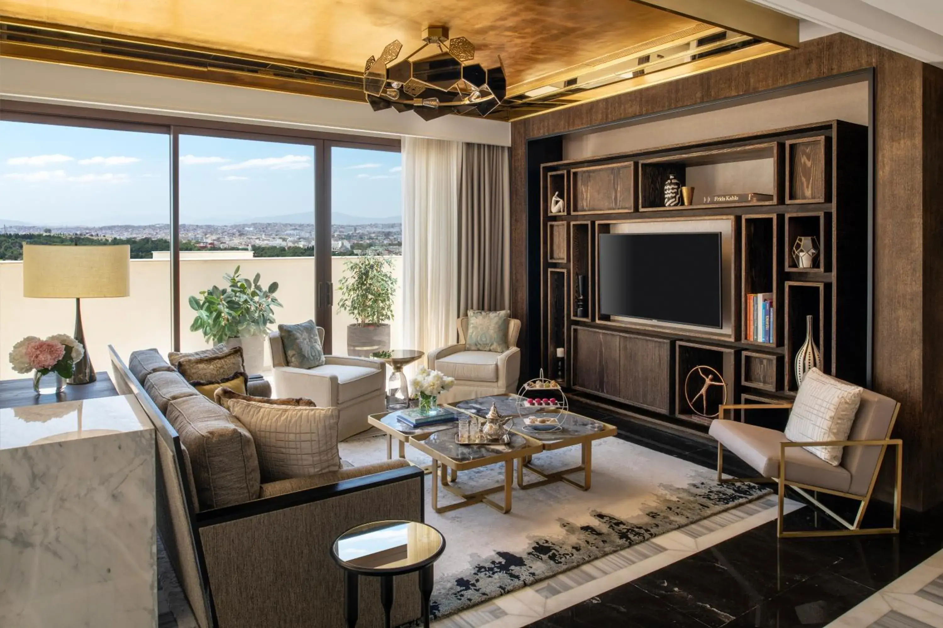 One-Bedroom King Penthouse in Fairmont Tazi Palace Tangier One-Bedroom King Penthouse in Fairmont Tazi Palace Tangier