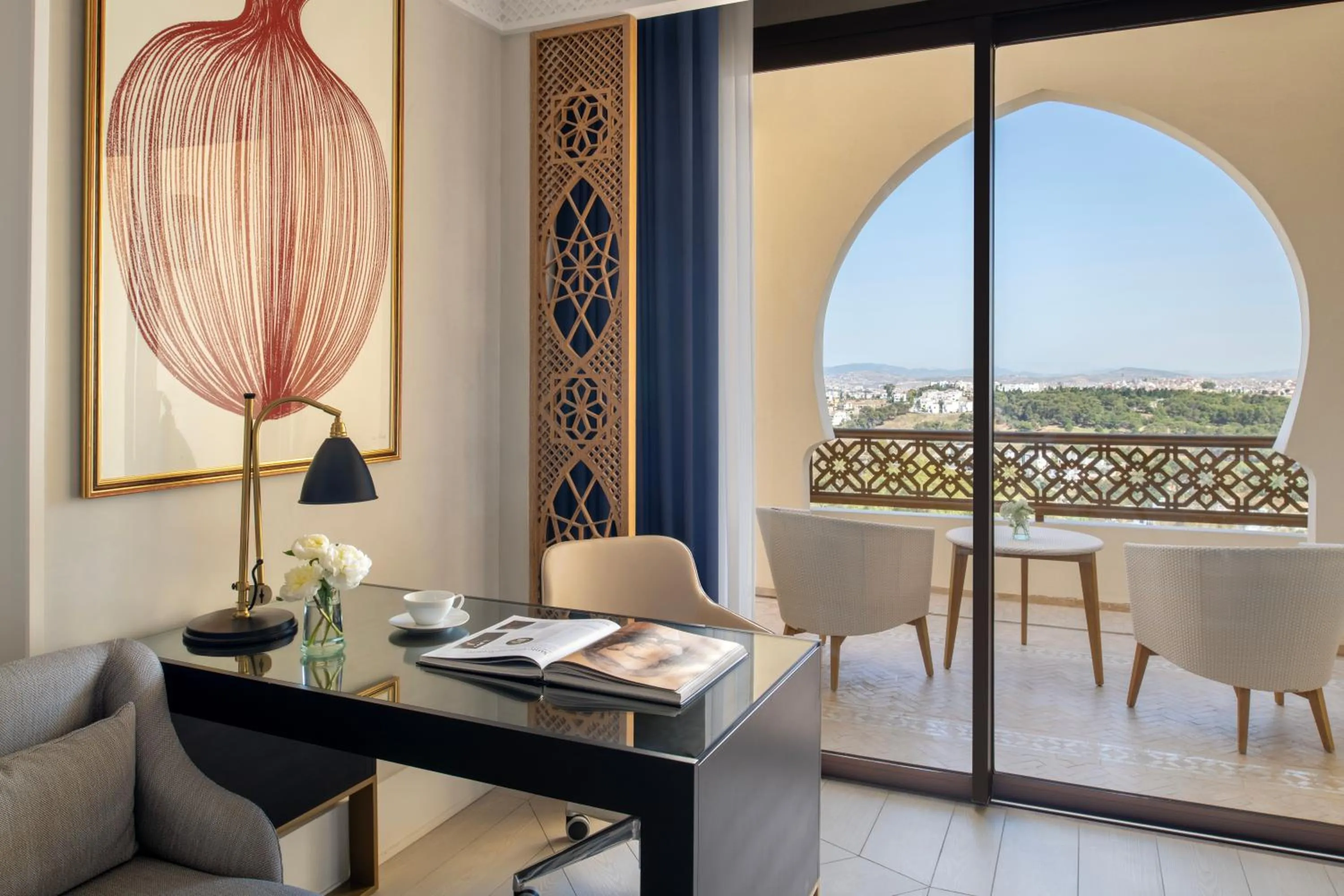 Balcony/Terrace in Fairmont Tazi Palace Tangier