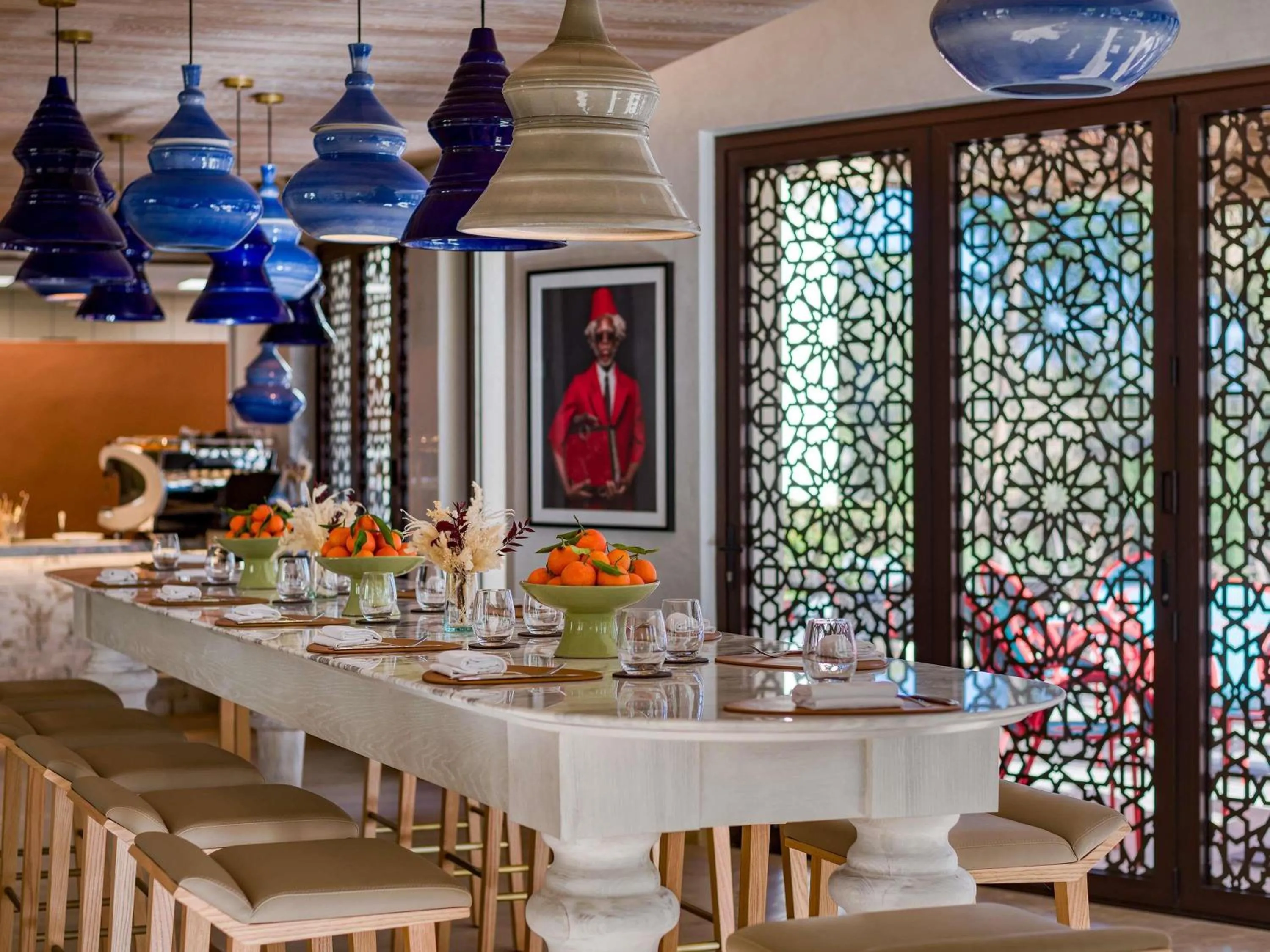 Restaurant/places to eat in Fairmont Tazi Palace Tangier