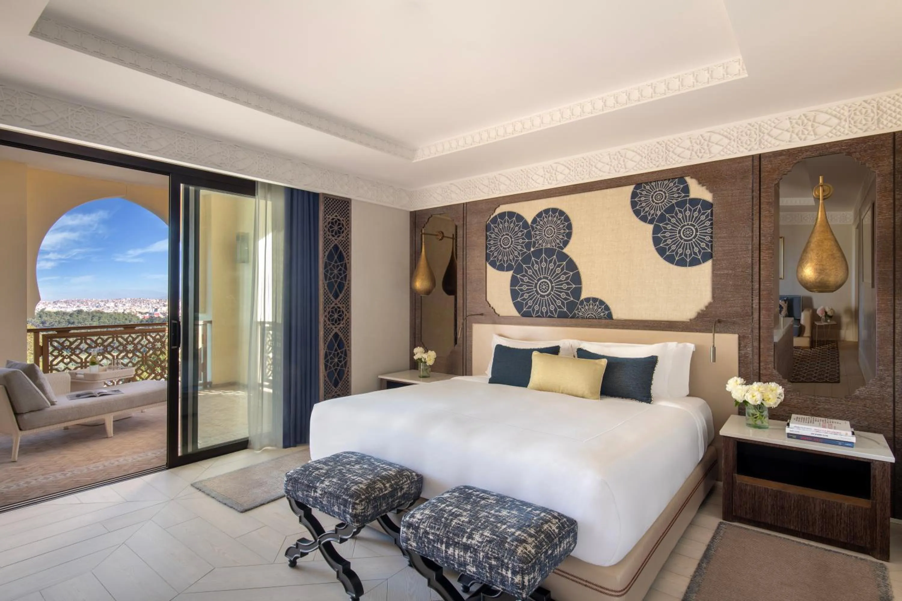 Bedroom, Bed in Fairmont Tazi Palace Tangier