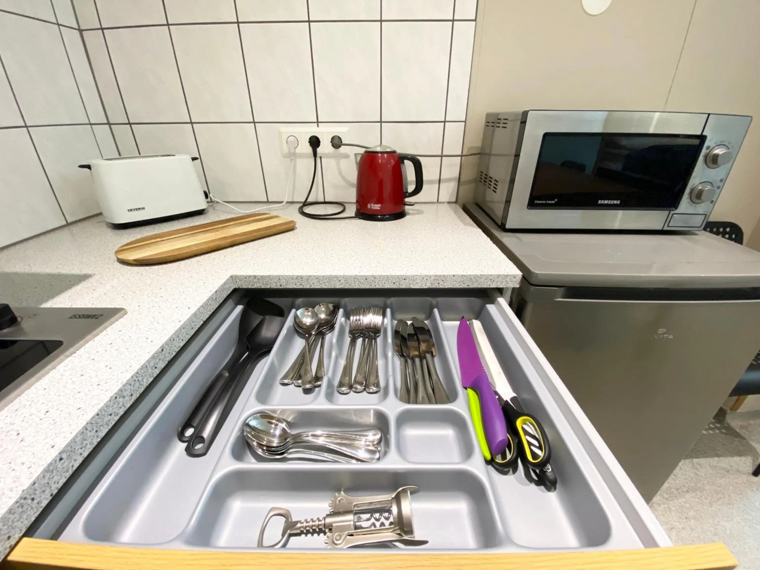 kitchen in Studio Apartments