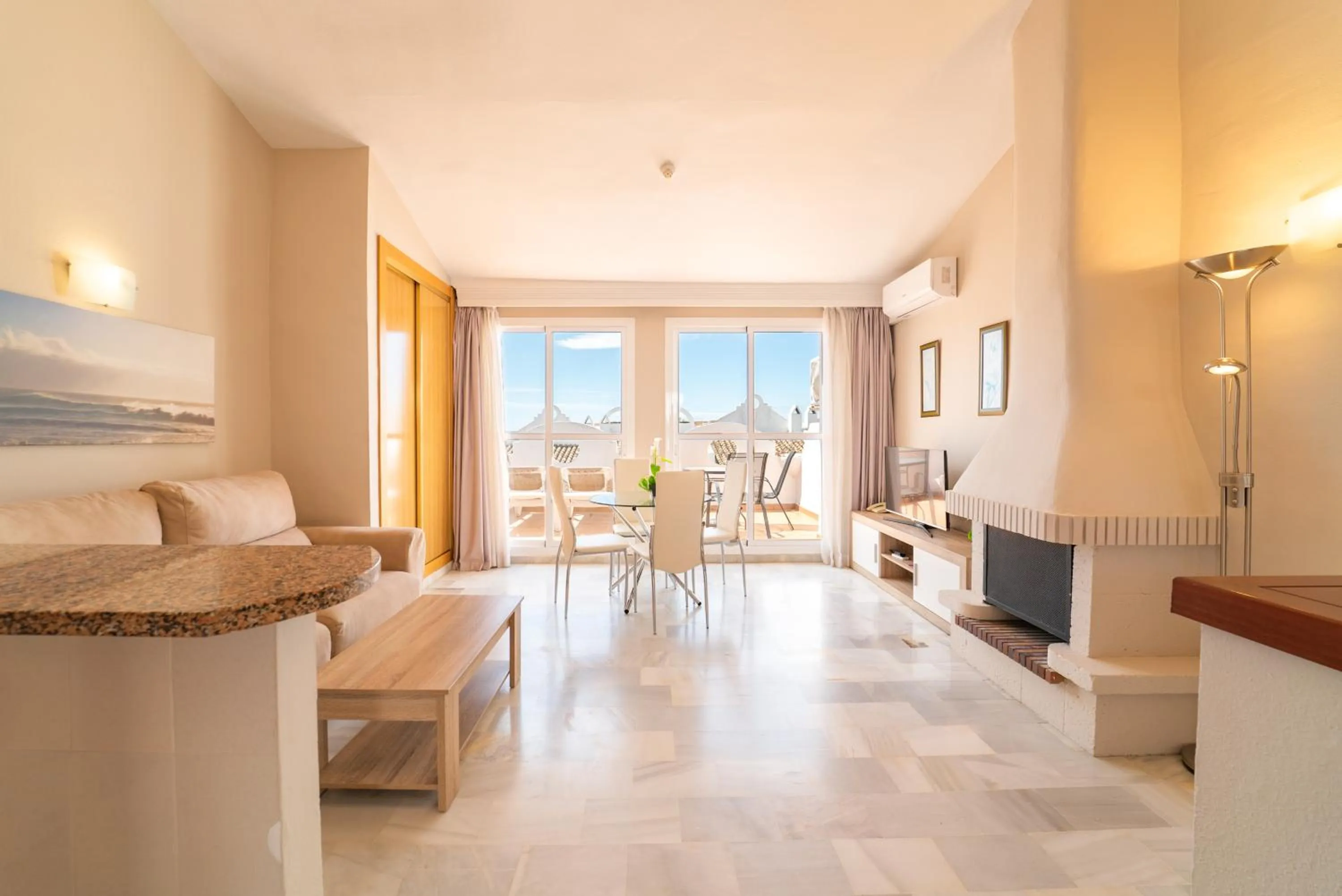 Living room in VIME La Reserva de Marbella