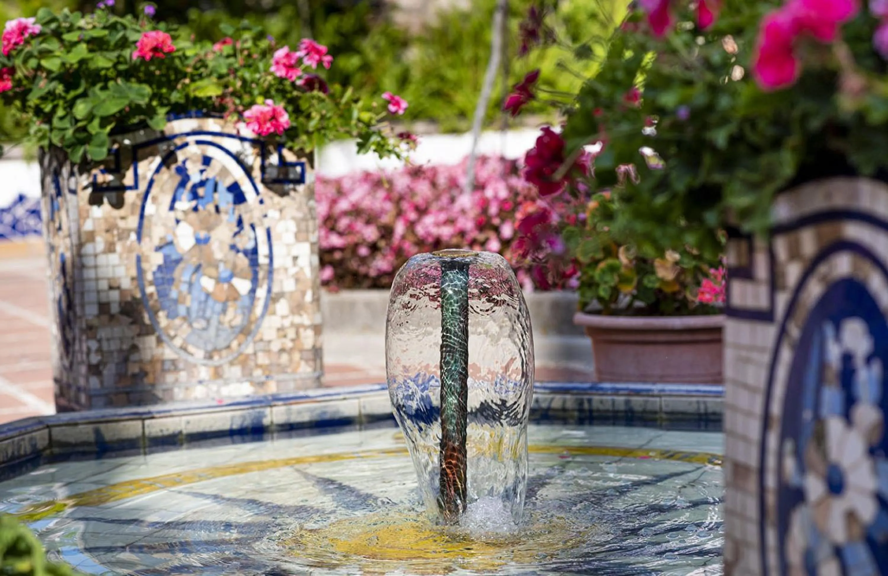 Garden in Hotel Guitart Rosa - Adults Only