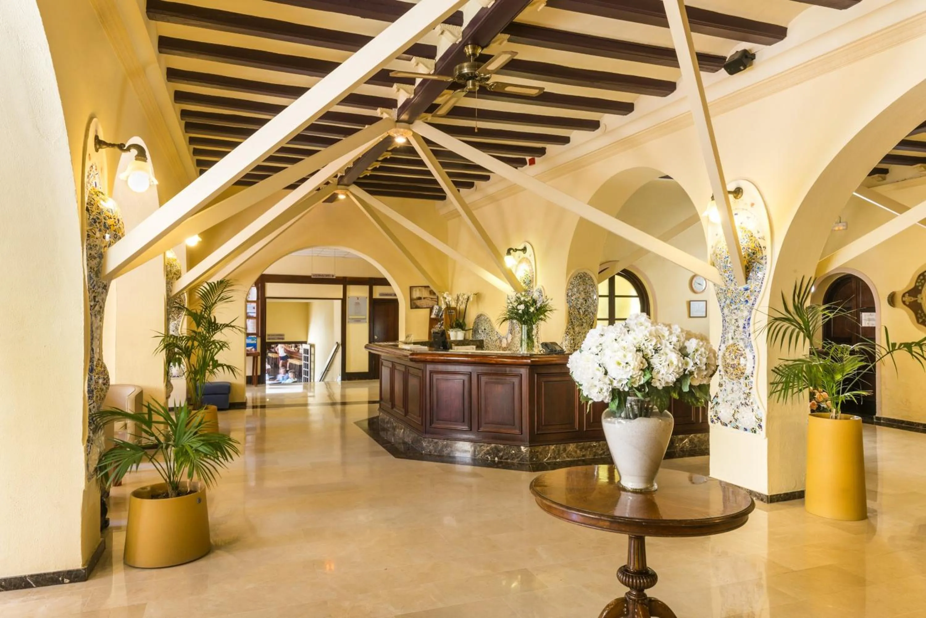 Lobby or reception in Hotel Guitart Rosa - Adults Only