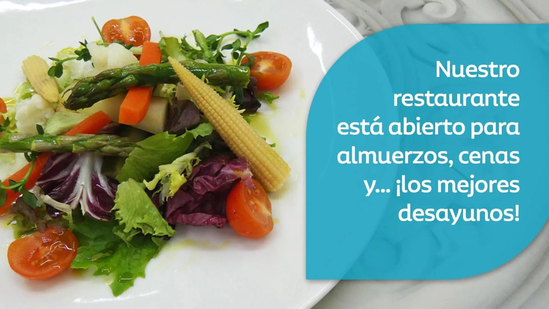 Food and drinks in Hotel Chamartin The One