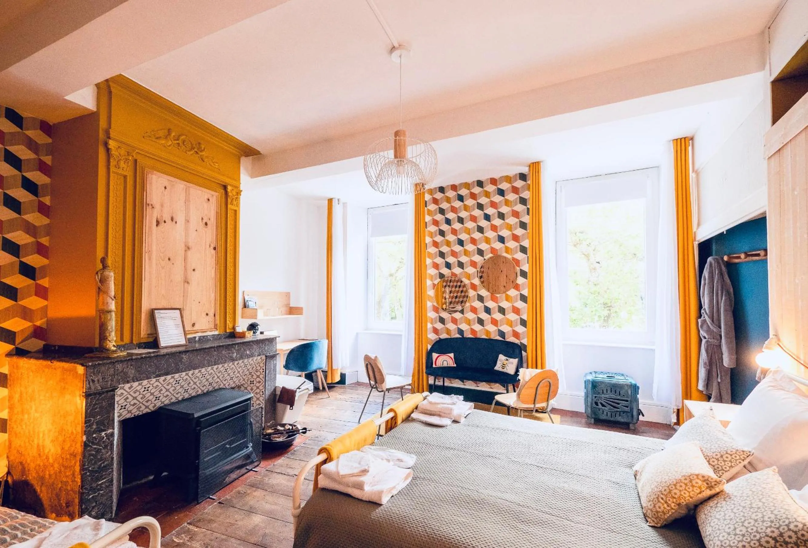 Bedroom in Eau Berges