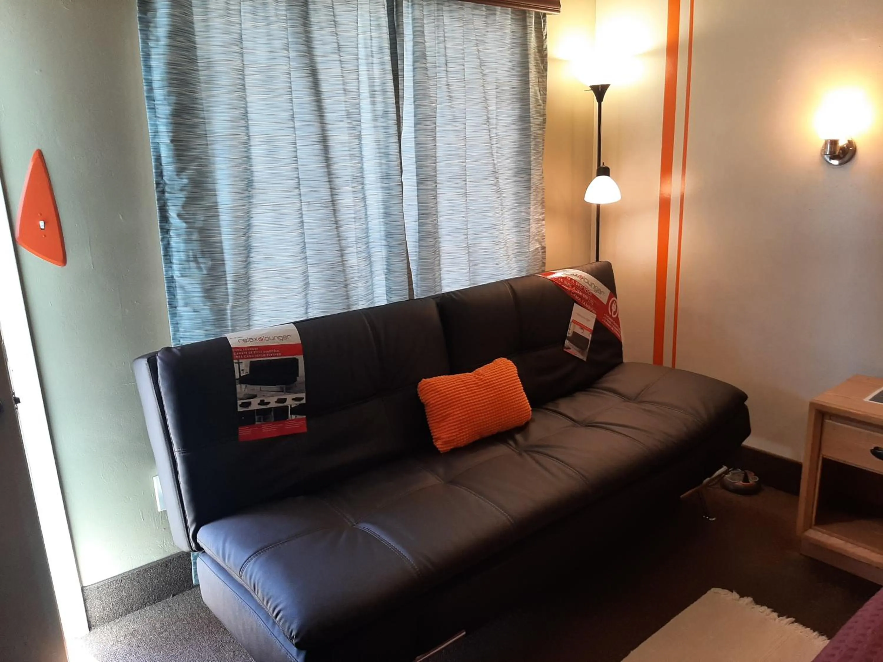 Decorative detail in THE NEW STAR MOTEL - 1950s Extended-Stay Lodging and Retreat Center