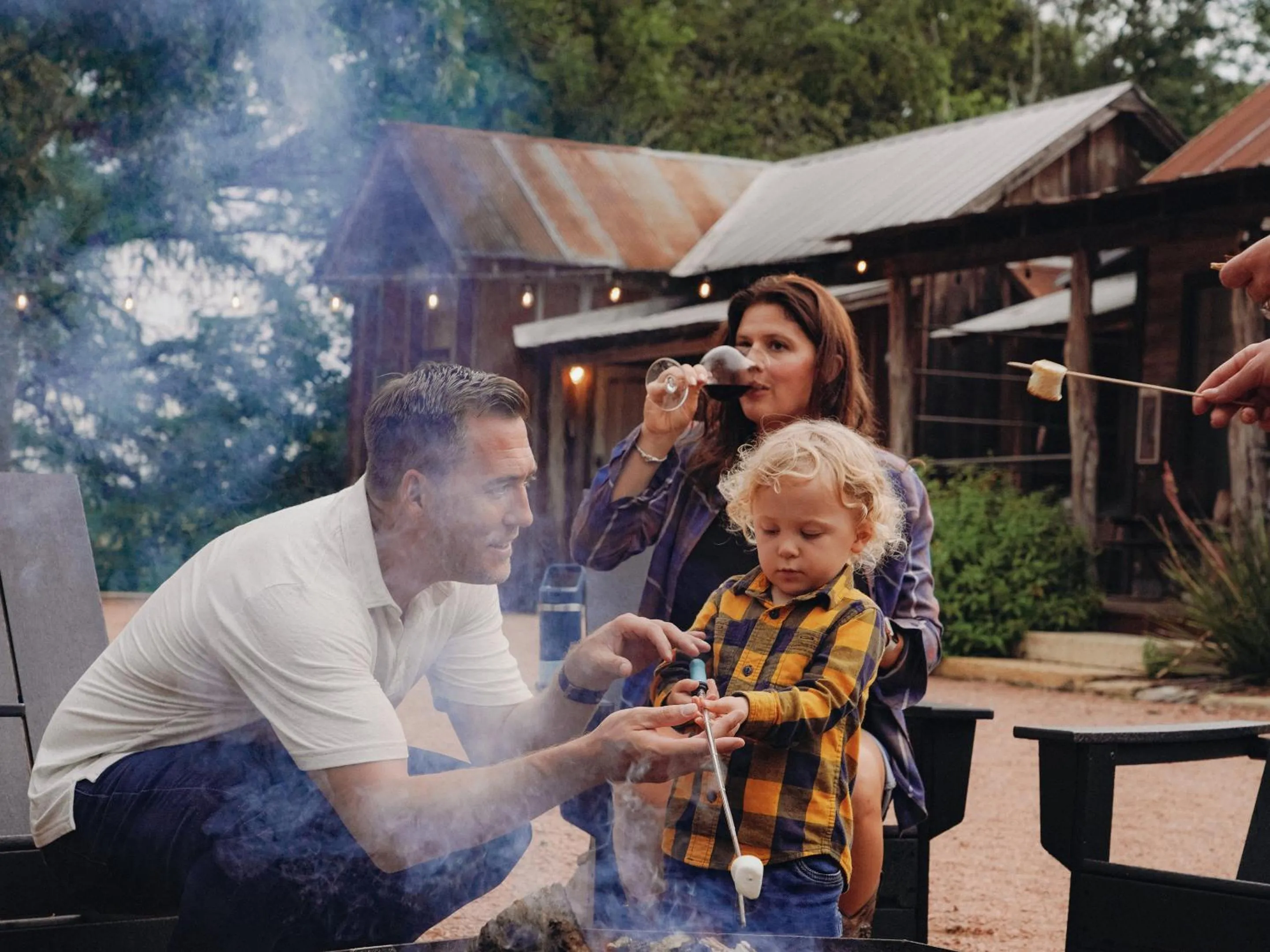 Guests in Camp Comfort