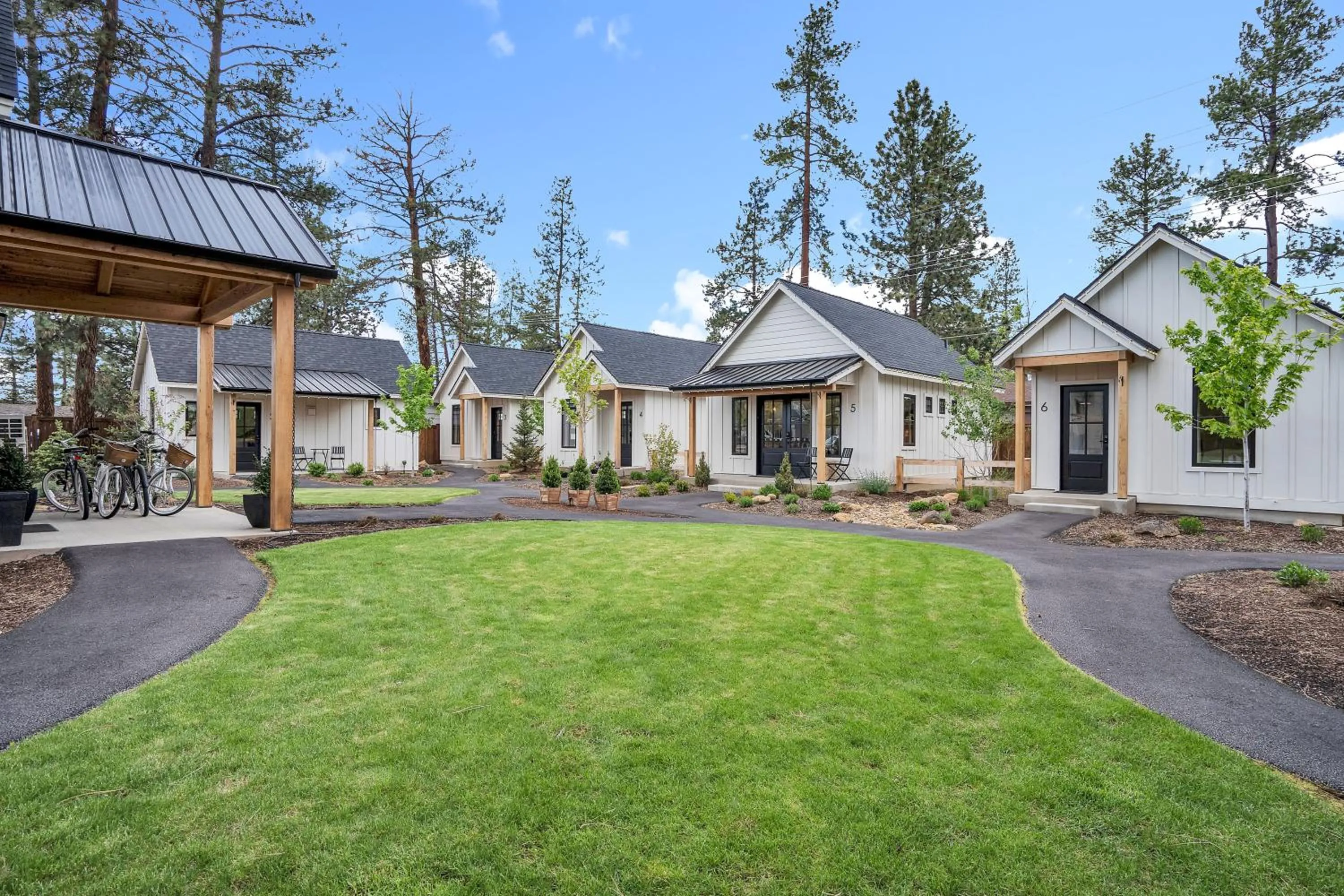 Natural landscape in The Scout Boutique Cottages