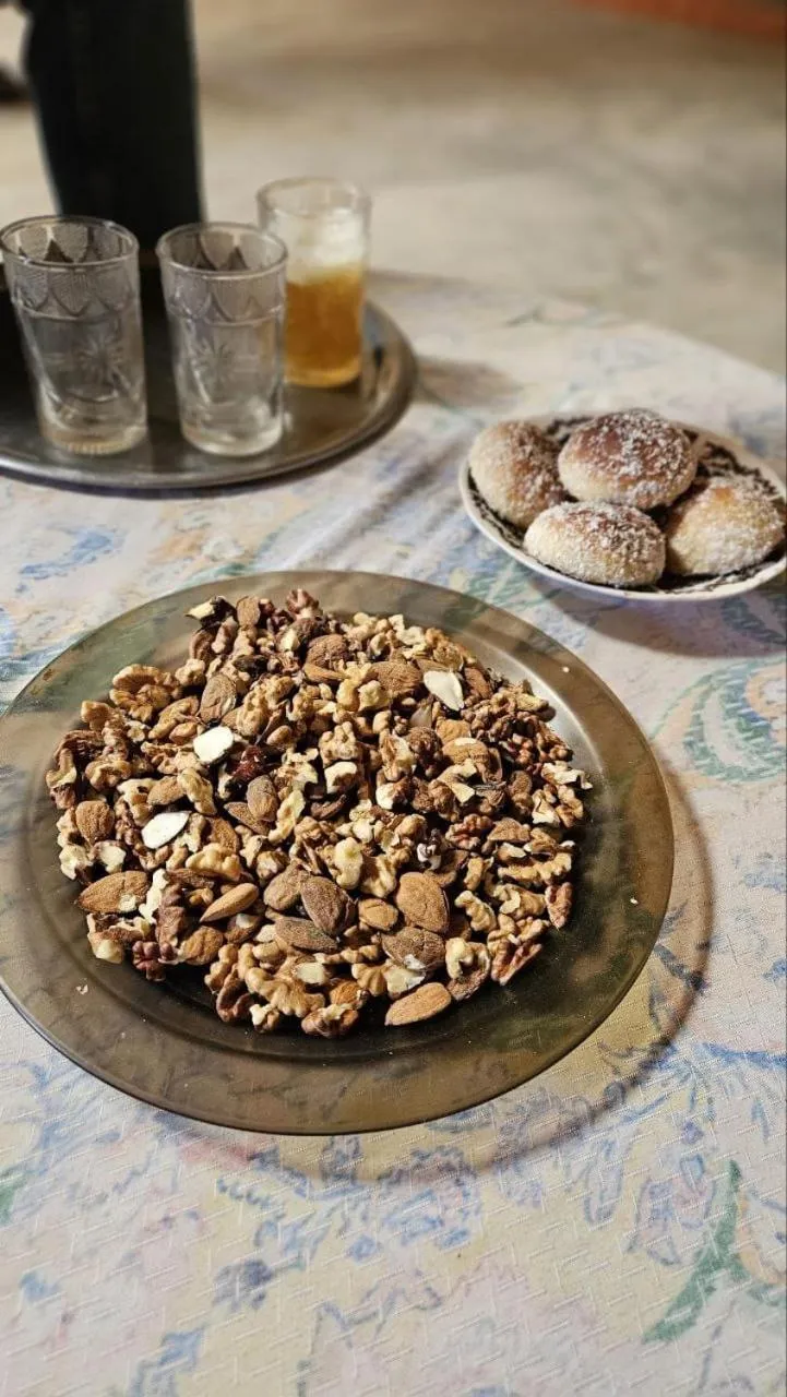 Food and drinks in Auberge Kasbah Ait Marghad