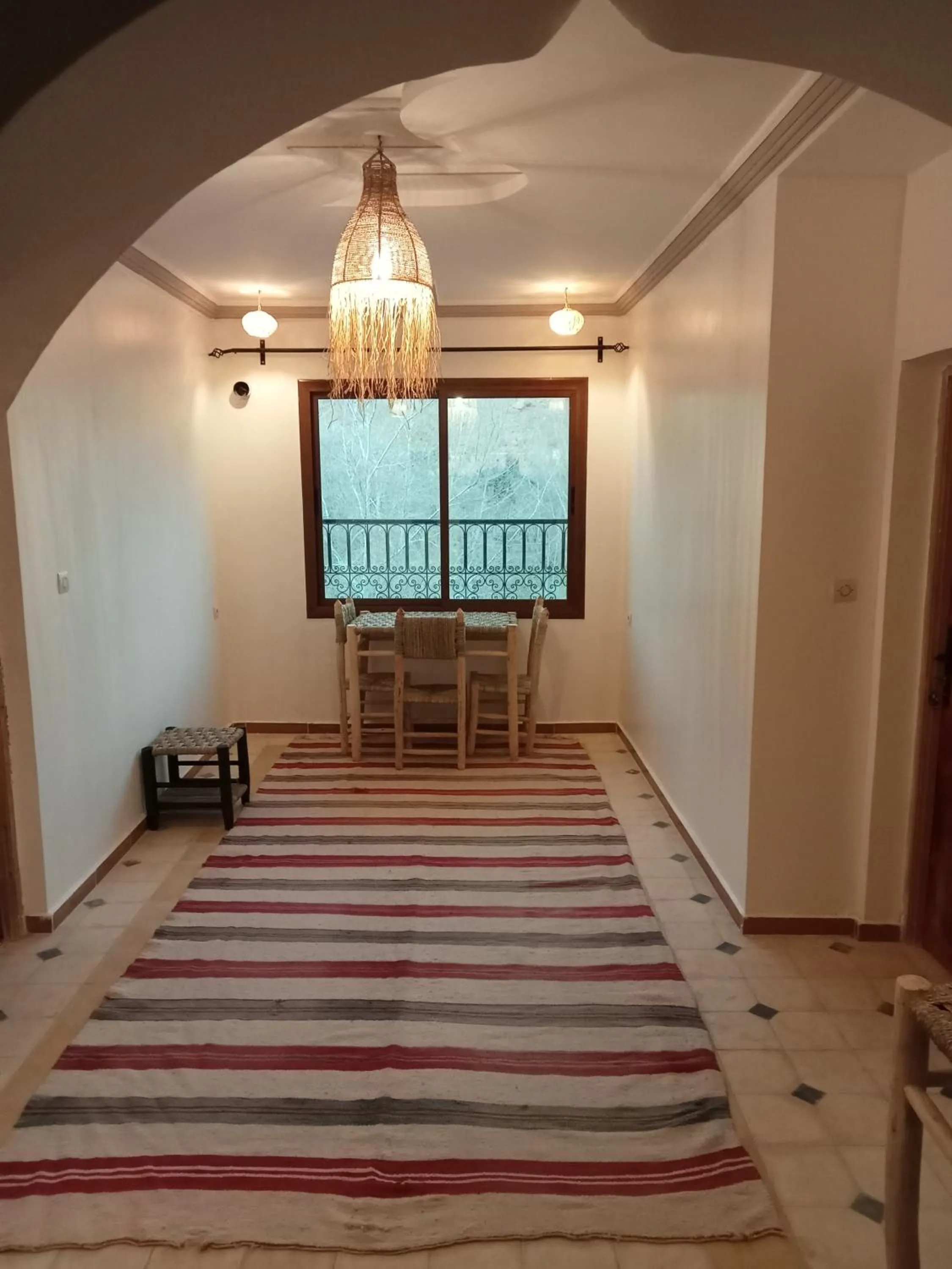 Seating area in Auberge Kasbah Ait Marghad