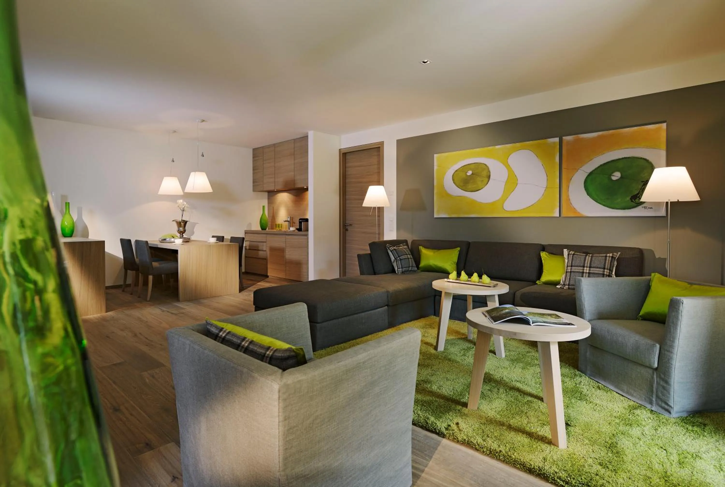 Kitchen or kitchenette in Dolomitengolf Suites