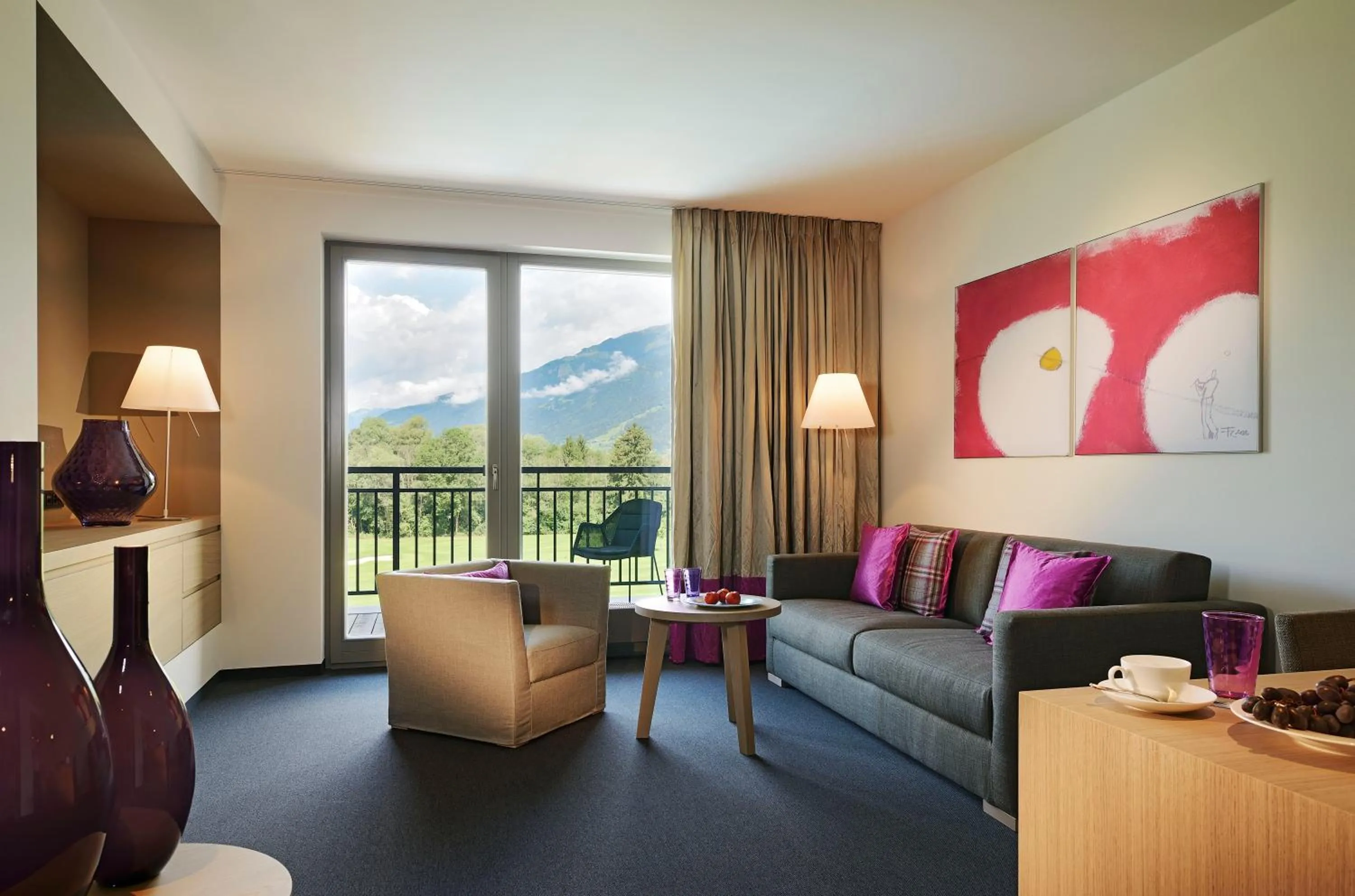 Living room in Dolomitengolf Suites