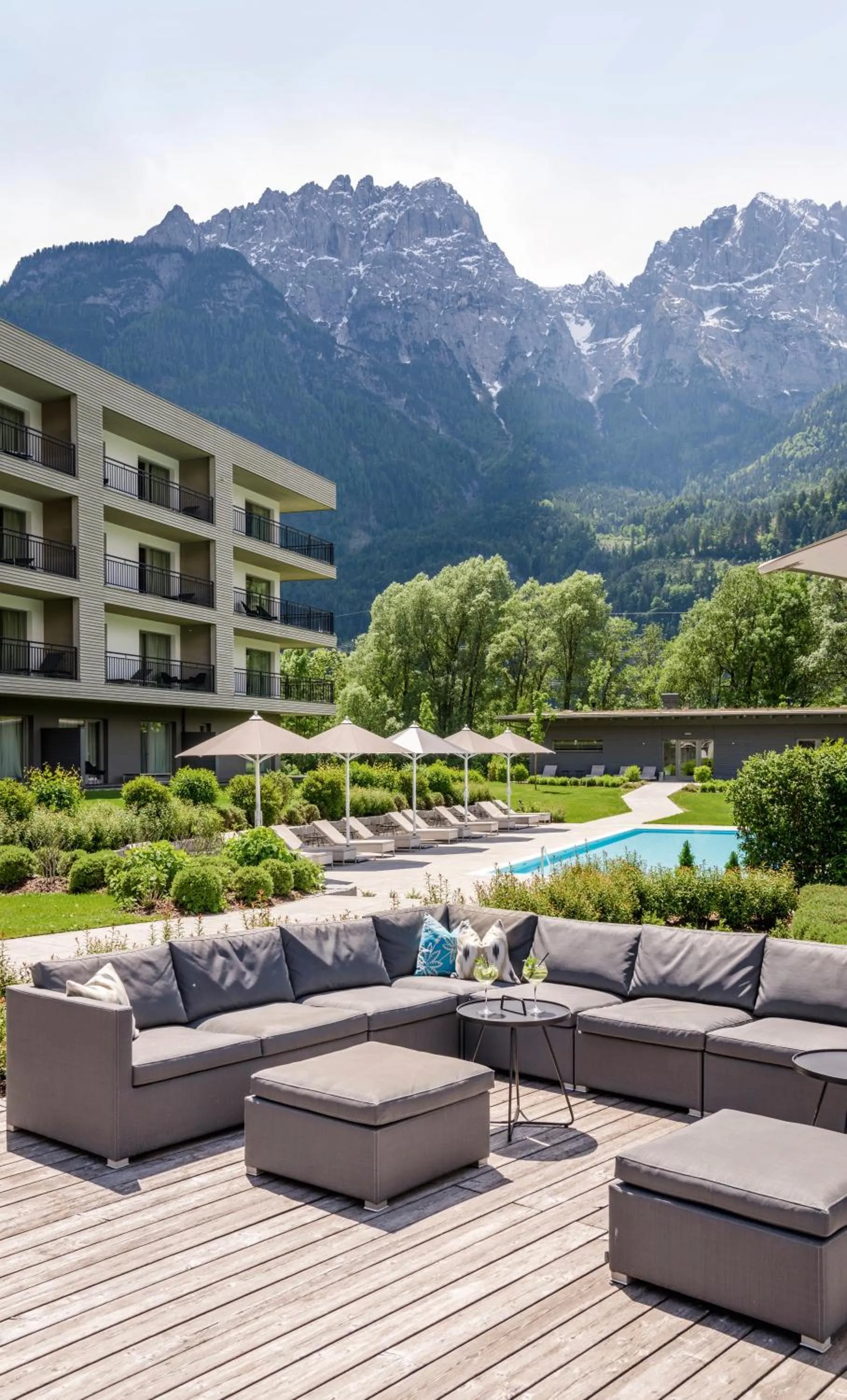 Garden in Dolomitengolf Suites