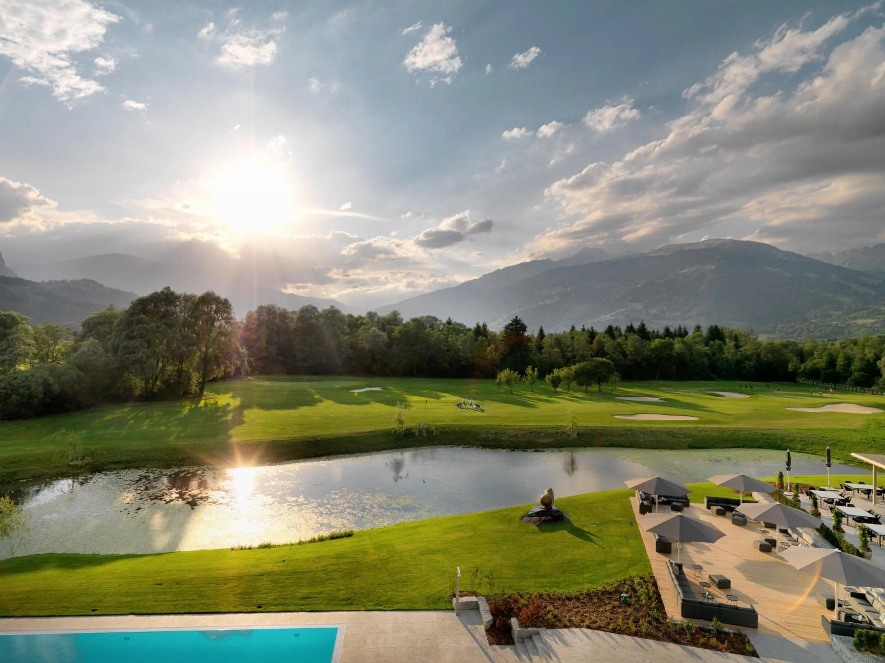 Garden in Dolomitengolf Suites