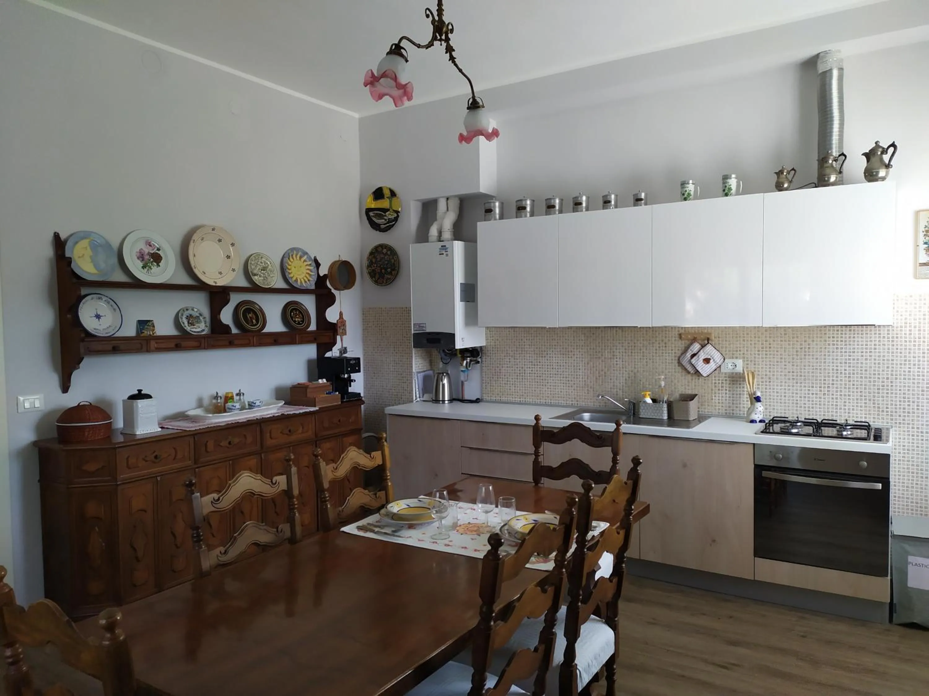 Kitchen/Kitchenette in Casa Vacanze I Giardini di Marzo