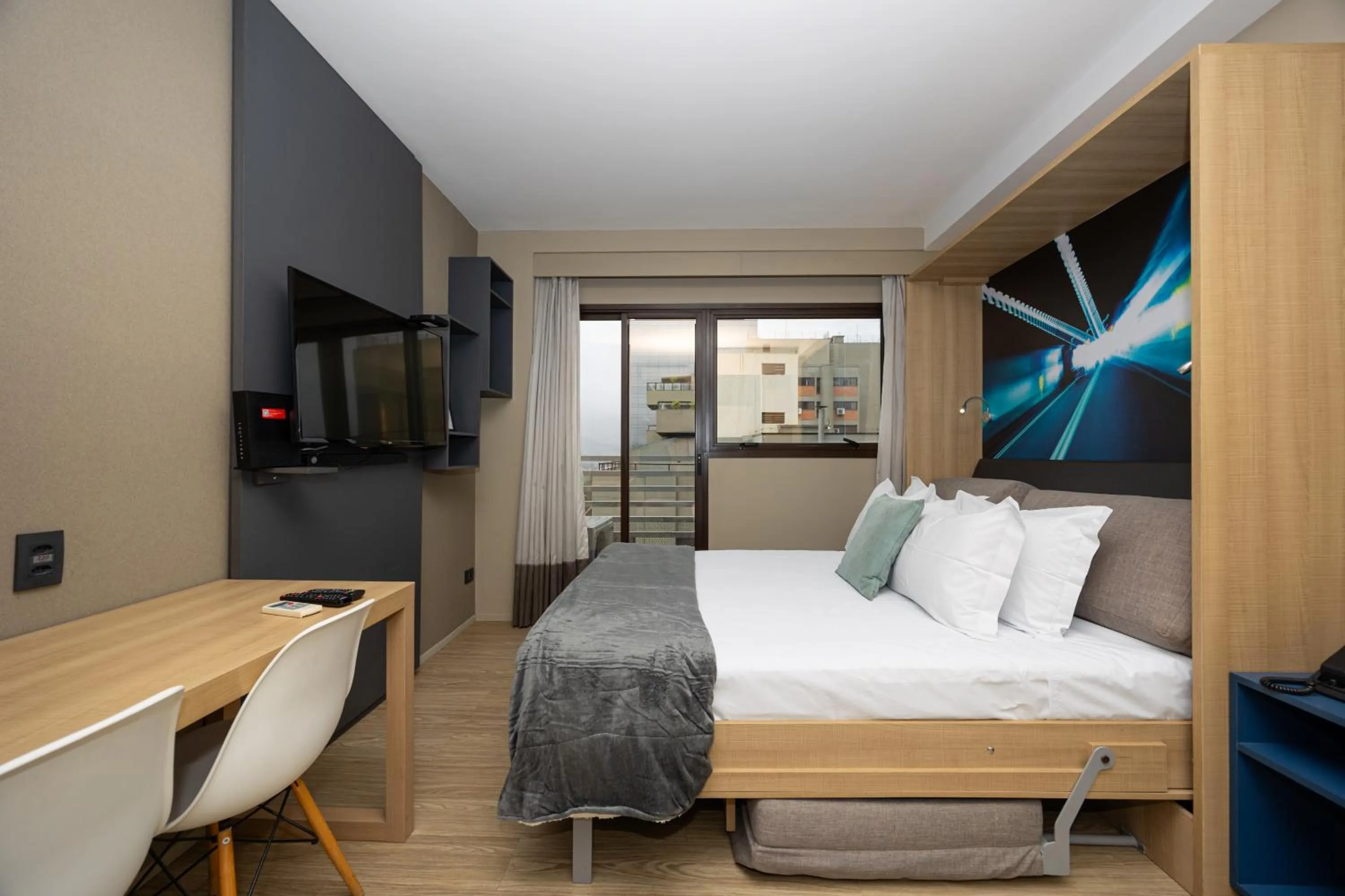 Bedroom, Bed in APS - Alpha Stay By Anora Spaces