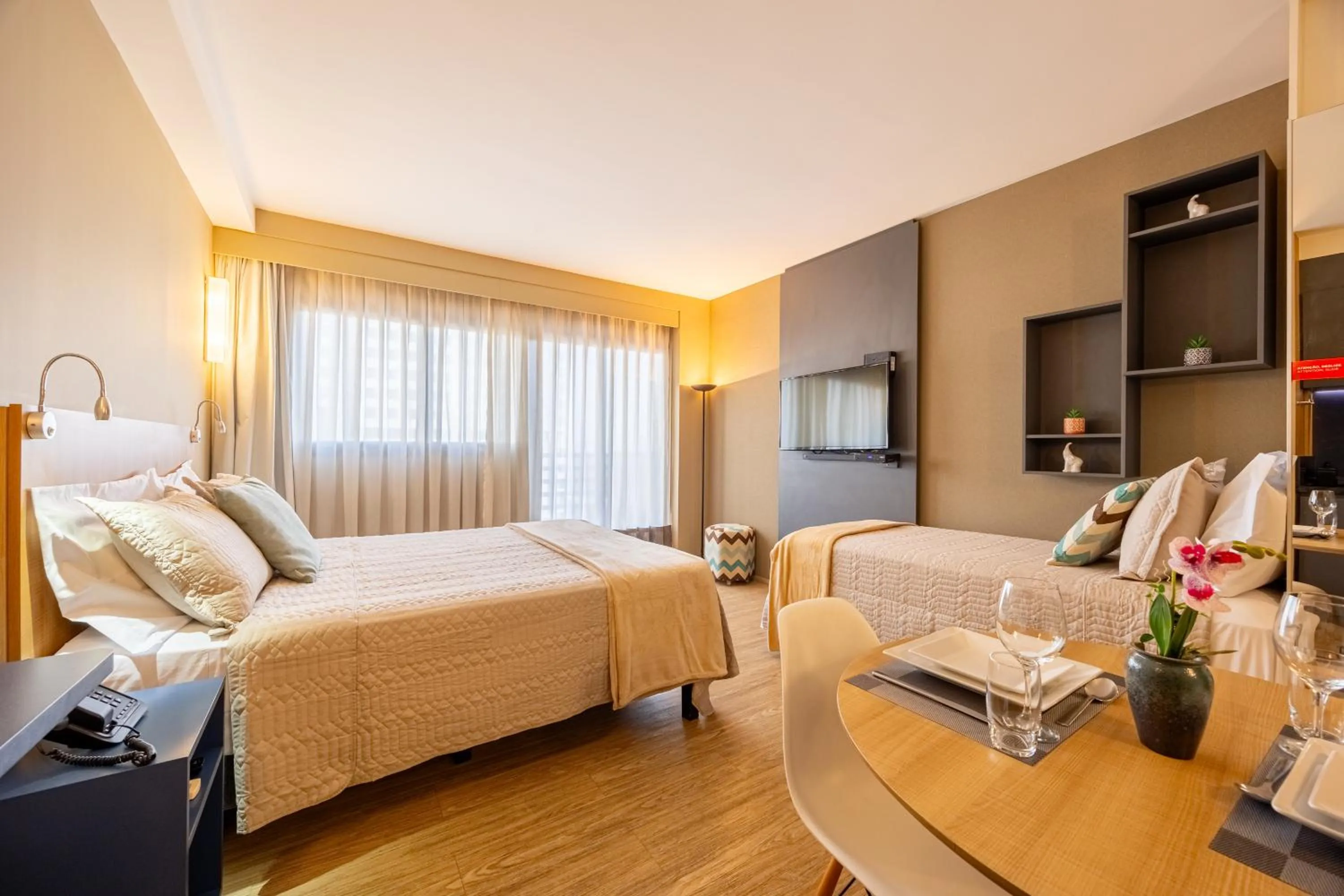 Photo of the whole room, Bed in APS - Alpha Stay By Anora Spaces