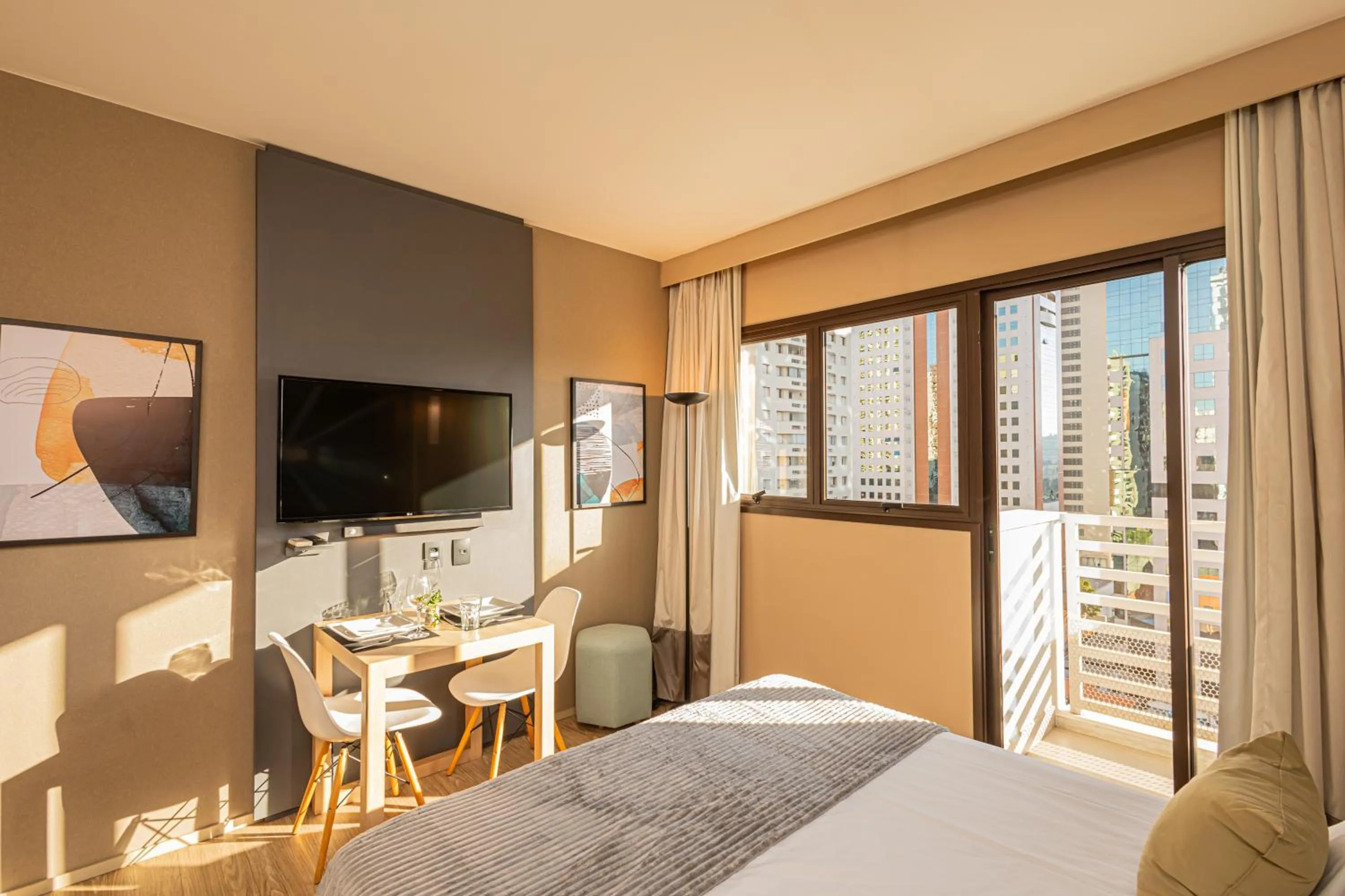 Photo of the whole room, Bed in APS - Alpha Stay By Anora Spaces