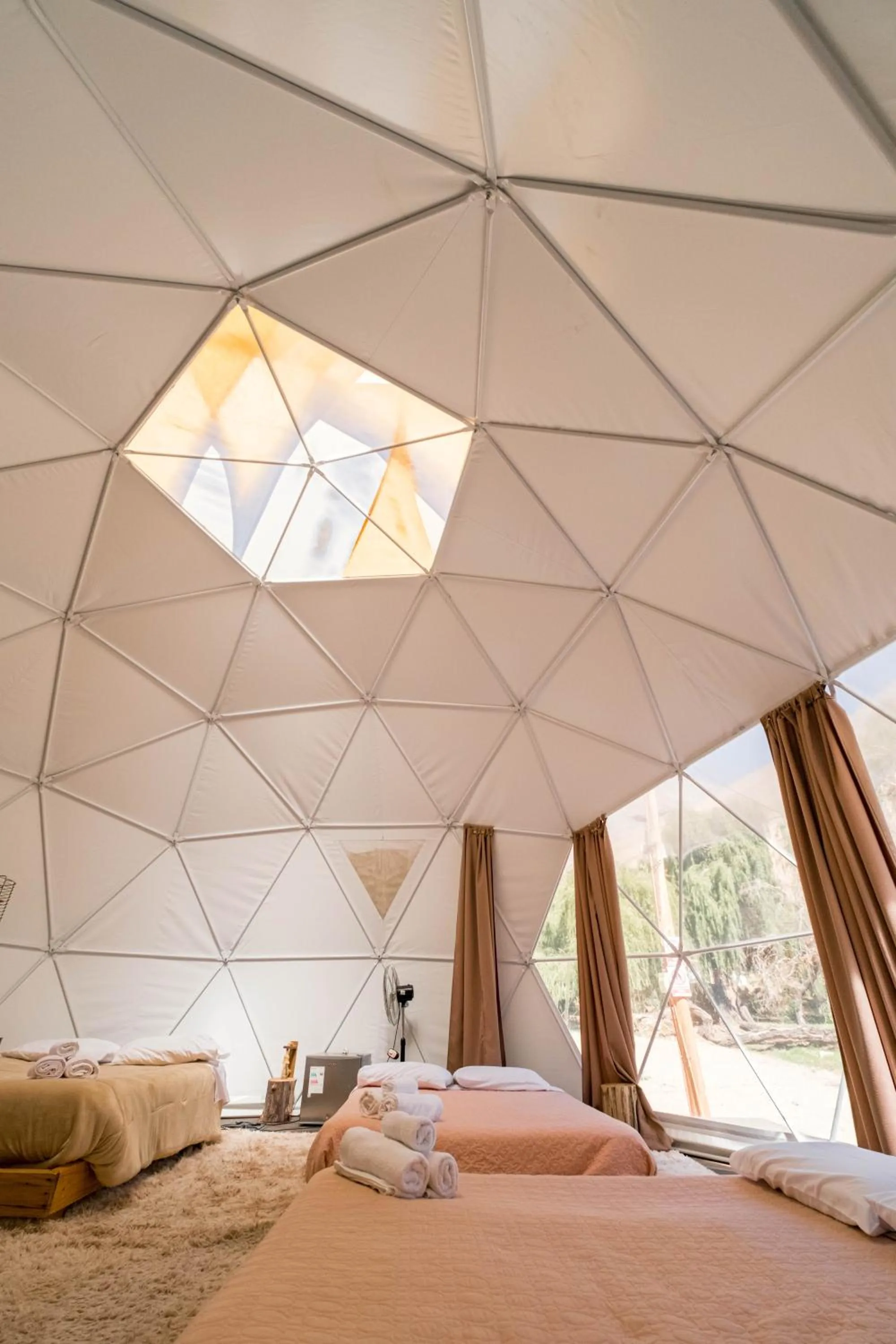 Bed in Glamping Miraflores