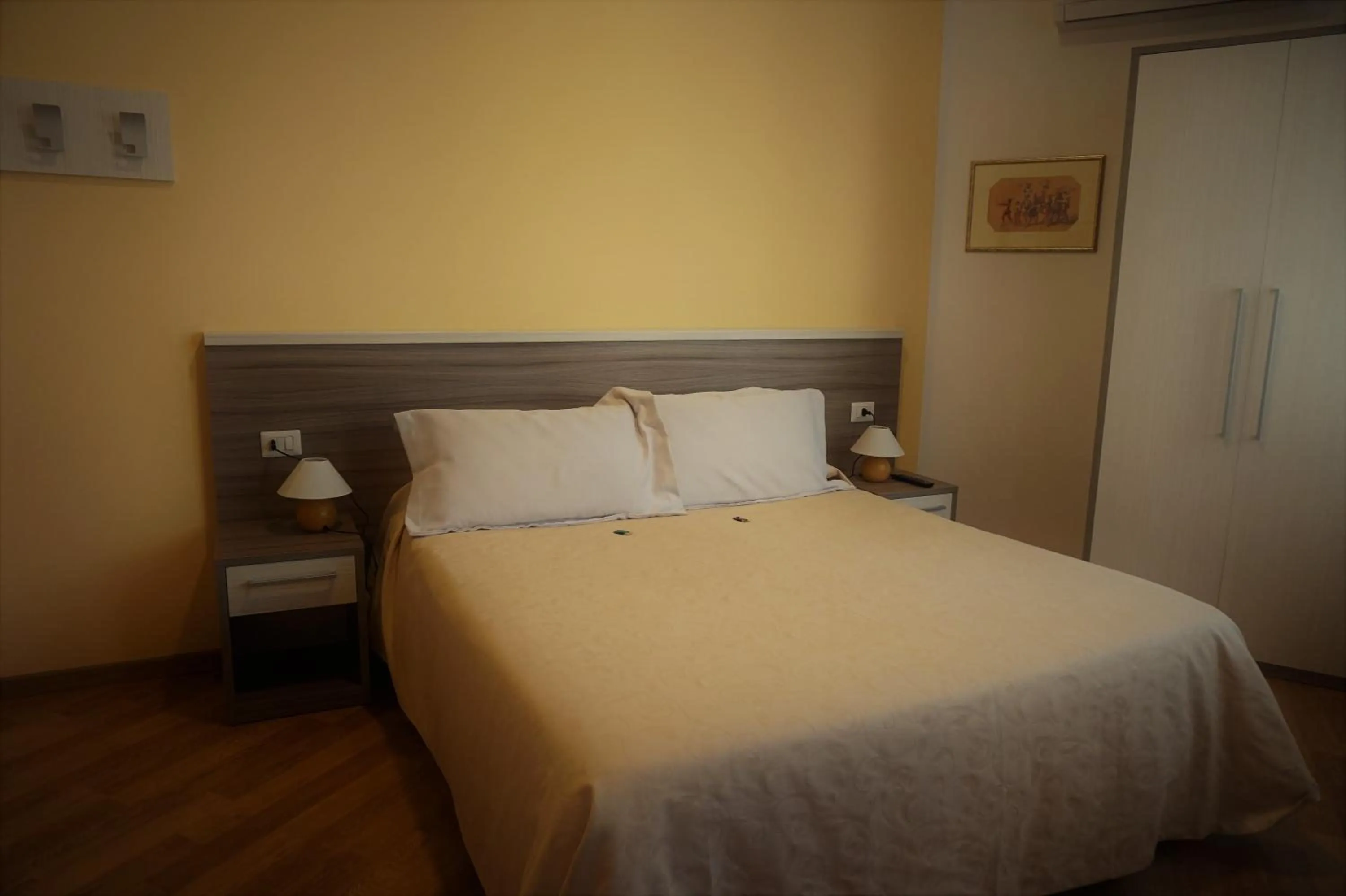 Bed in B&B I Tetti di Siena