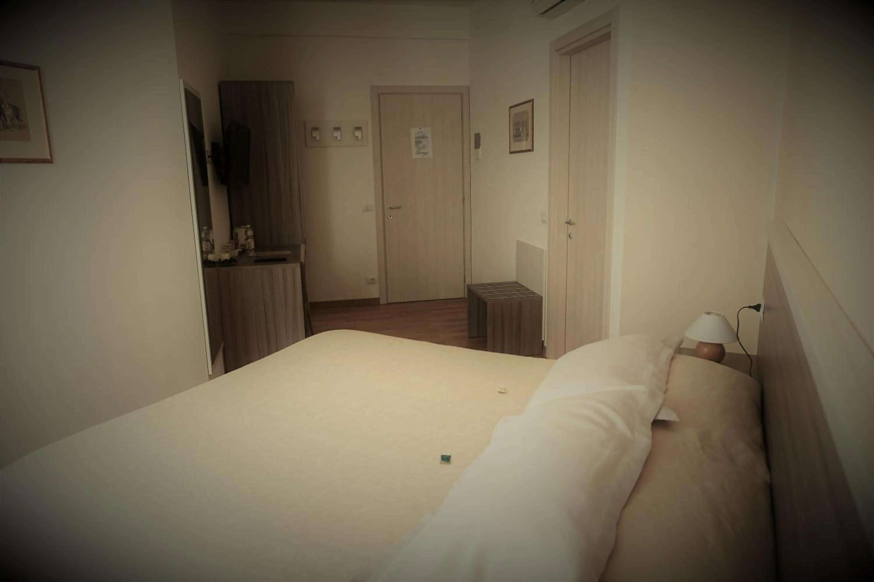 Bed in B&B I Tetti di Siena