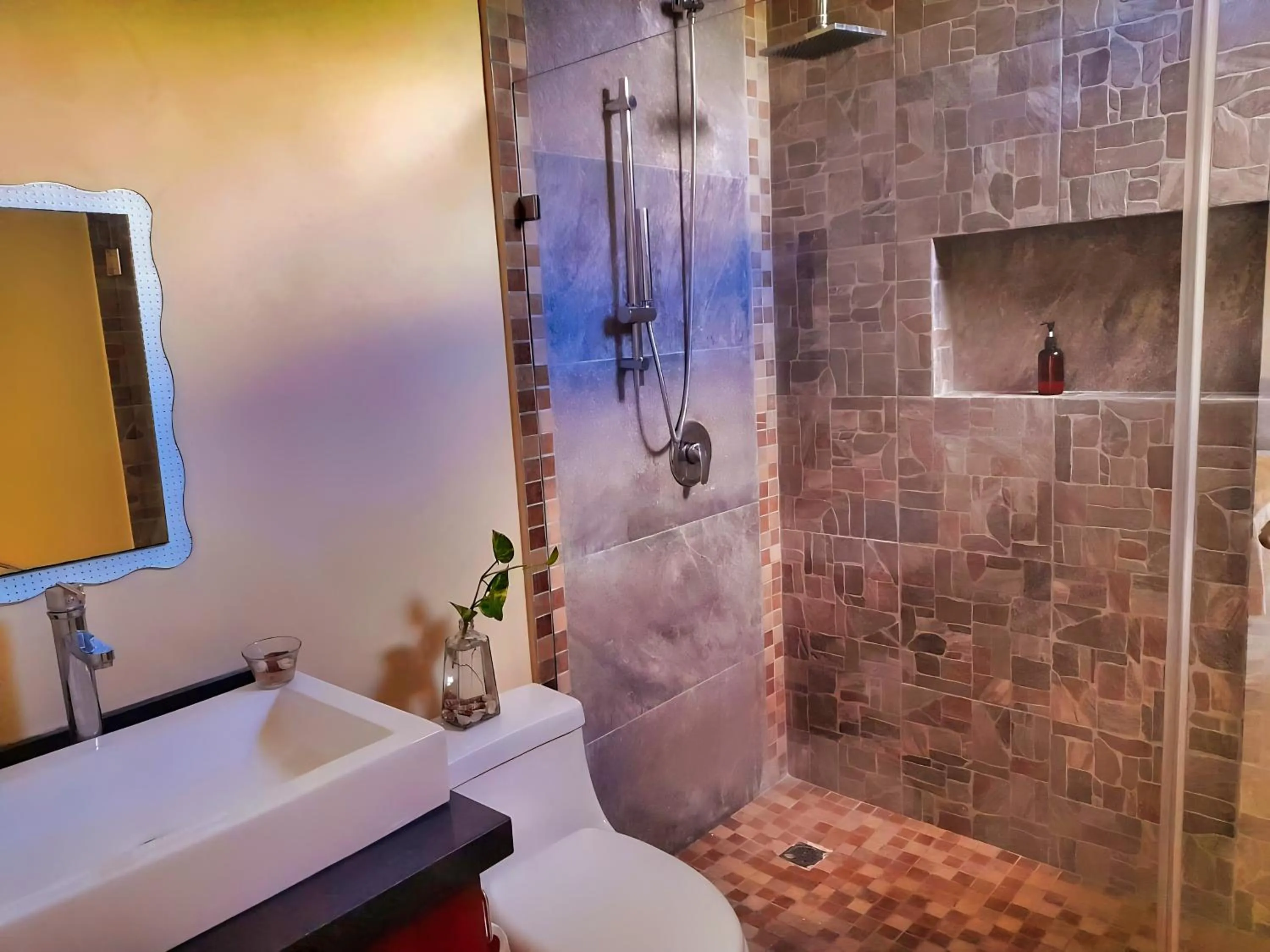 Shower in Naajal Tulum Boutique Hotel - Magic & Jungle