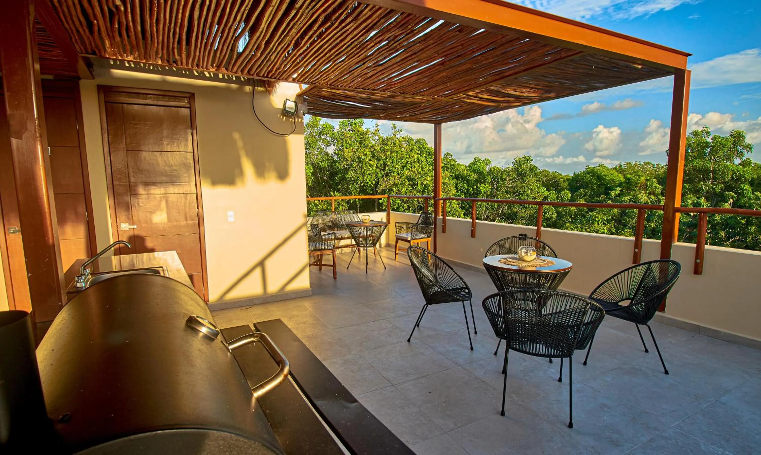 Patio in Naajal Tulum Boutique Hotel - Magic & Jungle
