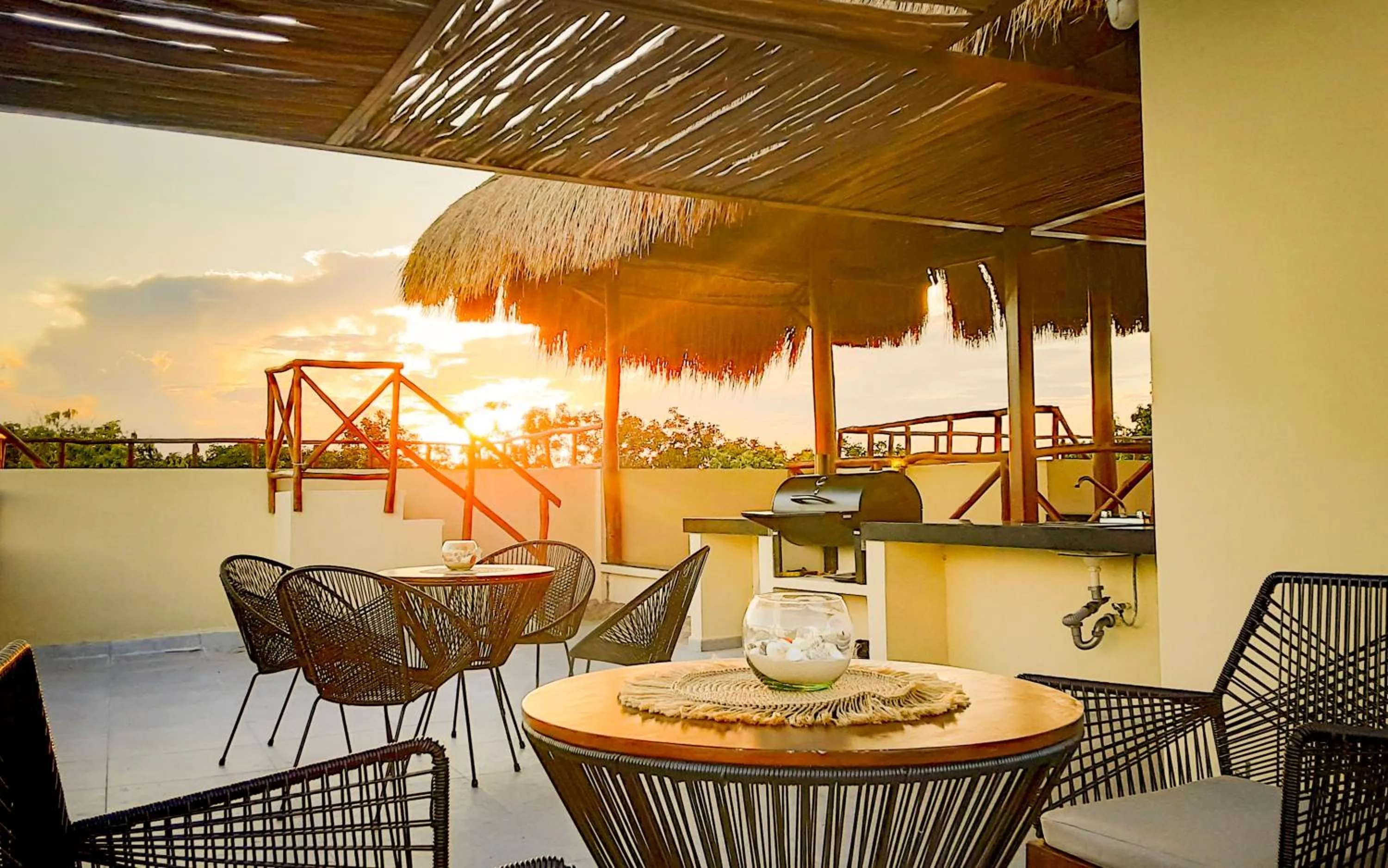 Patio in Naajal Tulum Boutique Hotel - Magic & Jungle