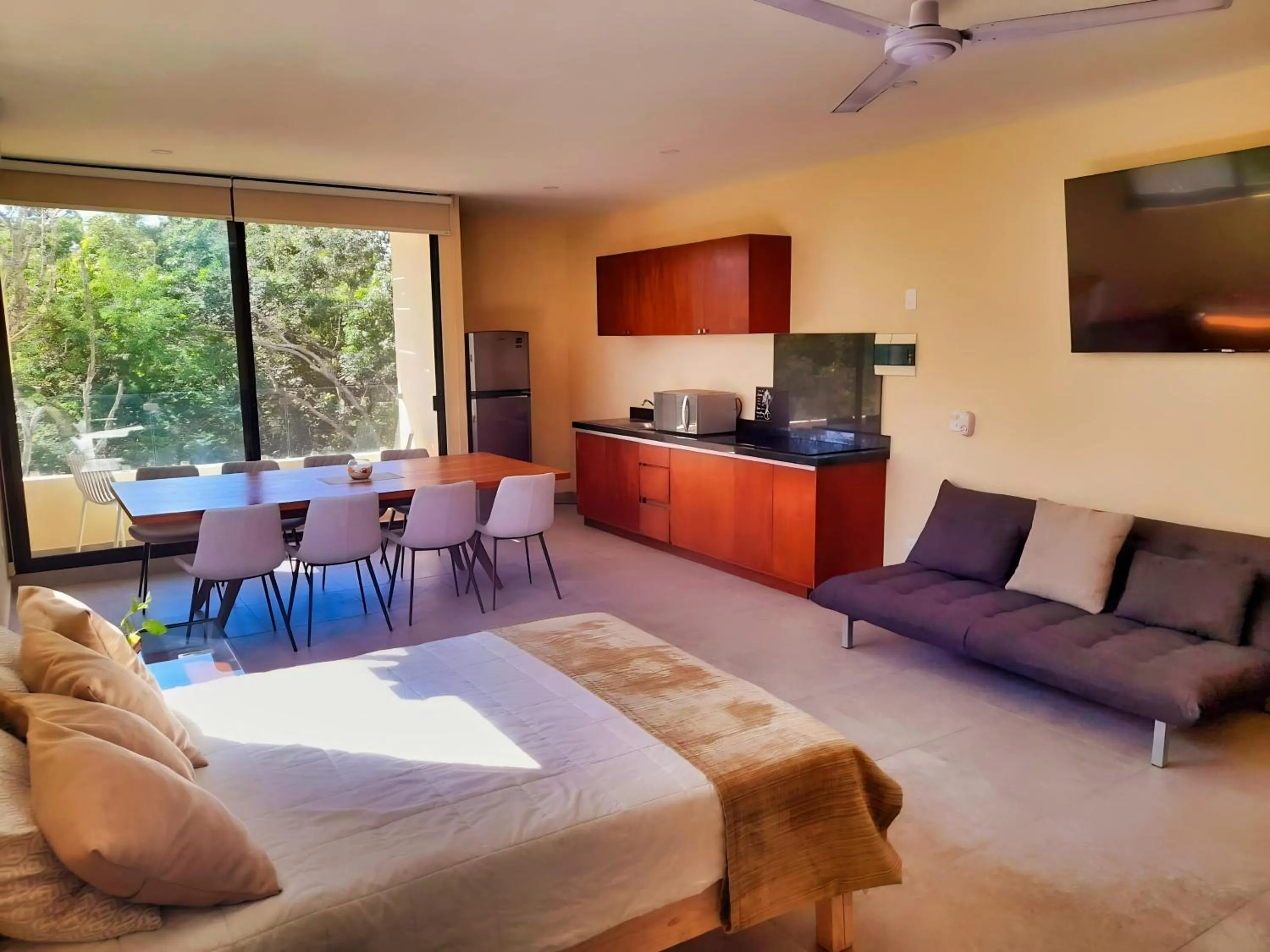 Communal lounge/ TV room in Naajal Tulum Boutique Hotel - Magic & Jungle