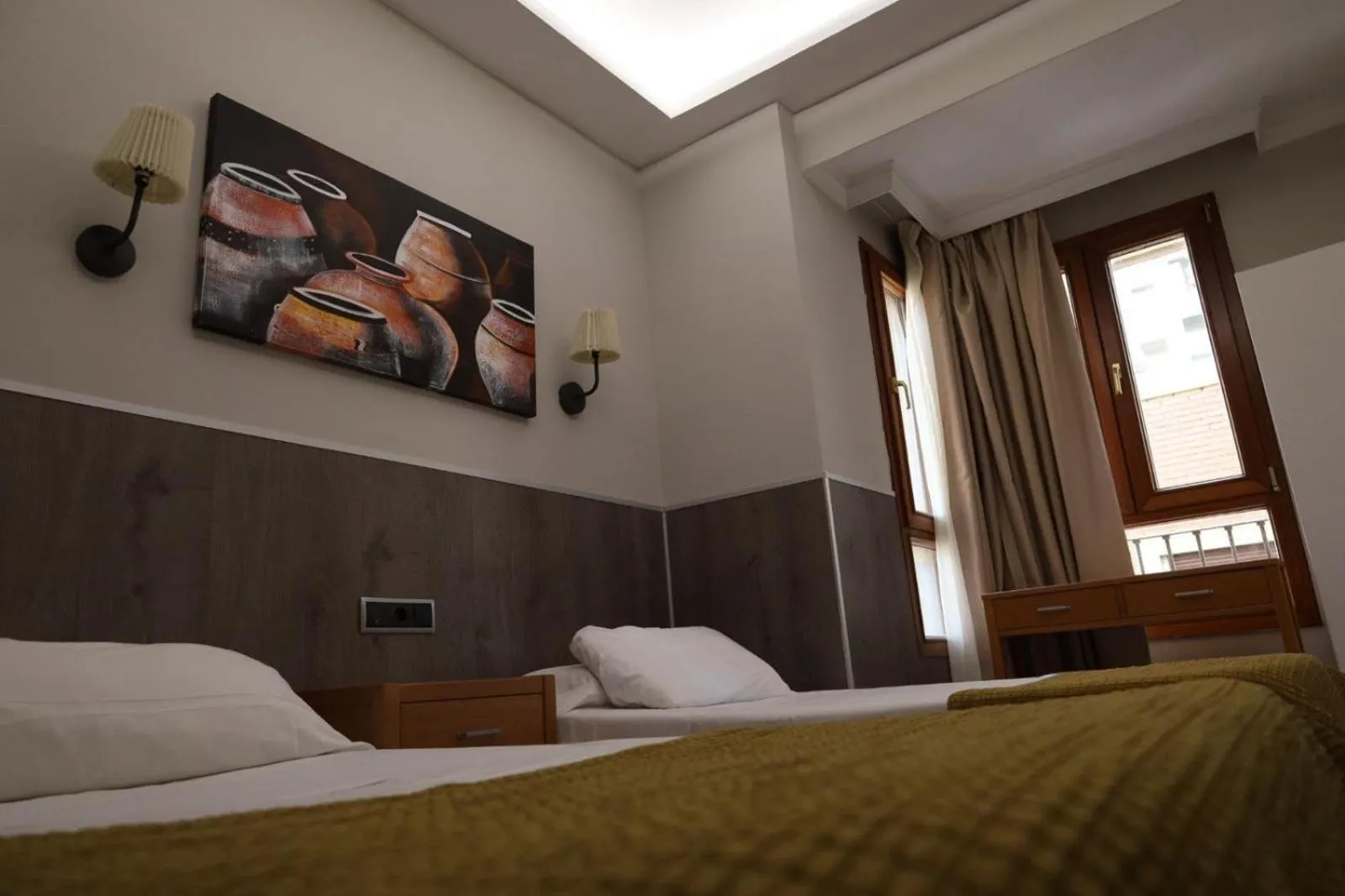 Bed in Hostal Victoria