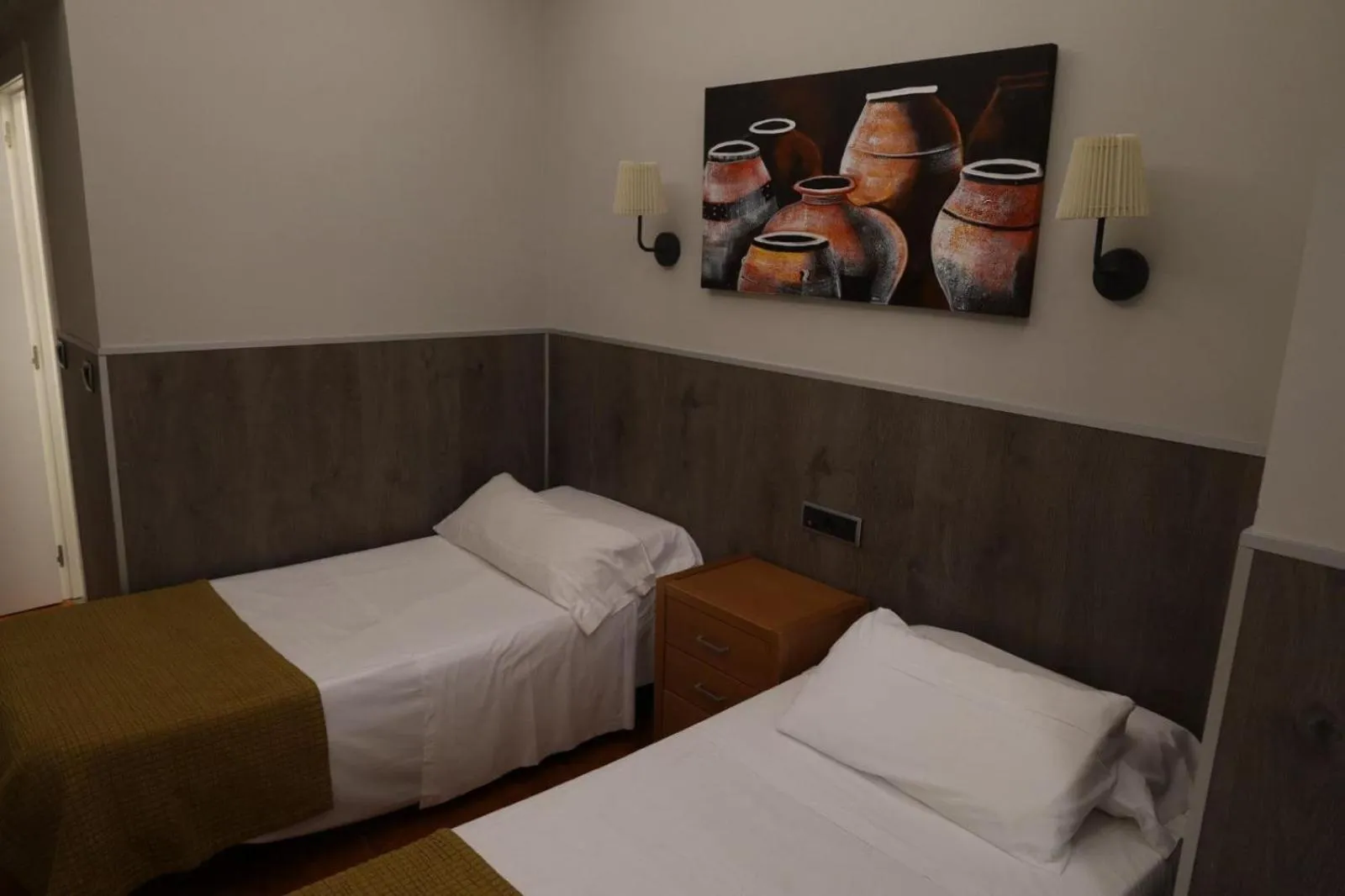 Bed in Hostal Victoria