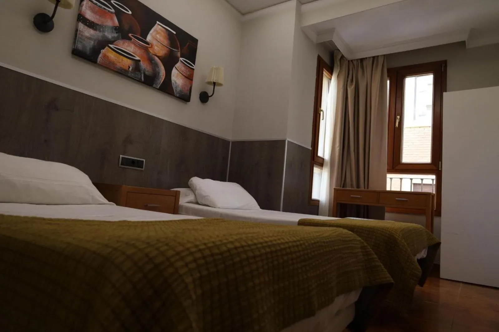 Bed in Hostal Victoria