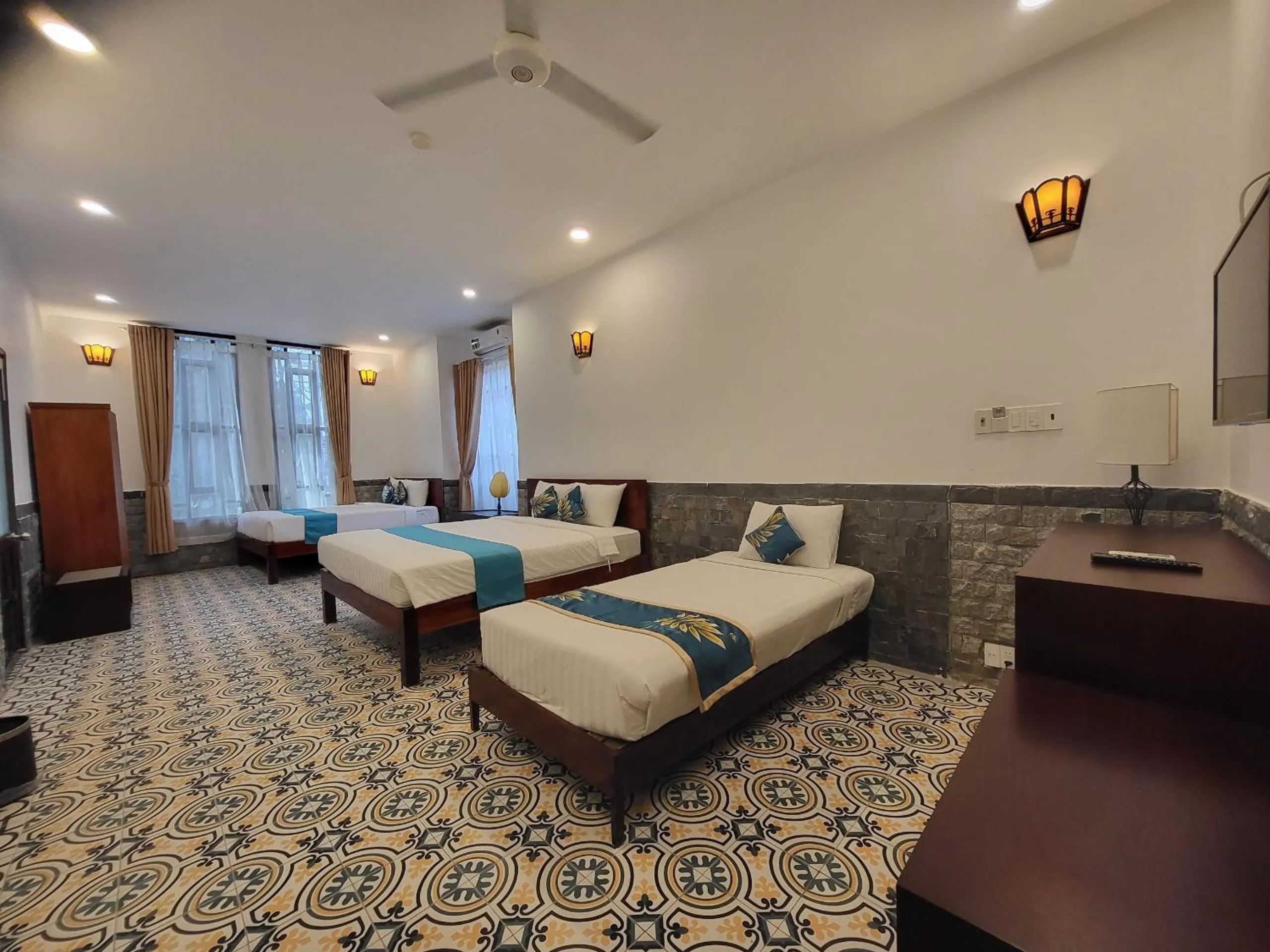 Bed in Ravenala Muine Resort