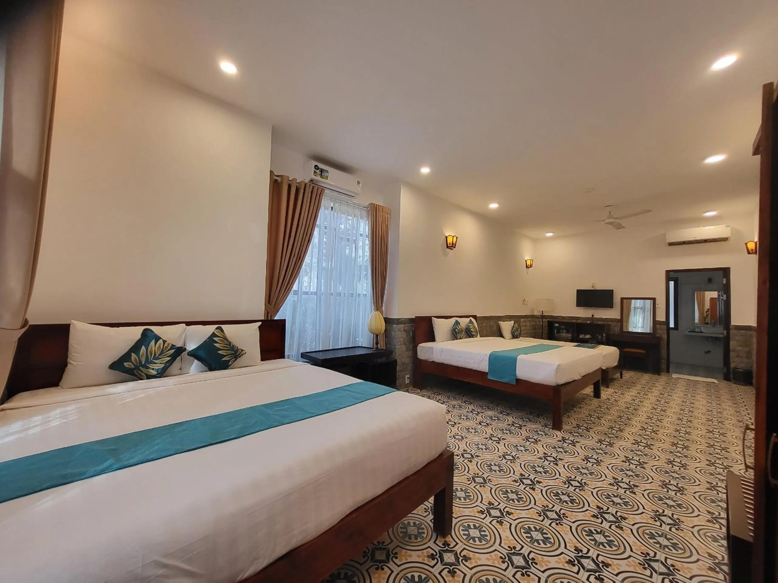 Bed in Ravenala Muine Resort