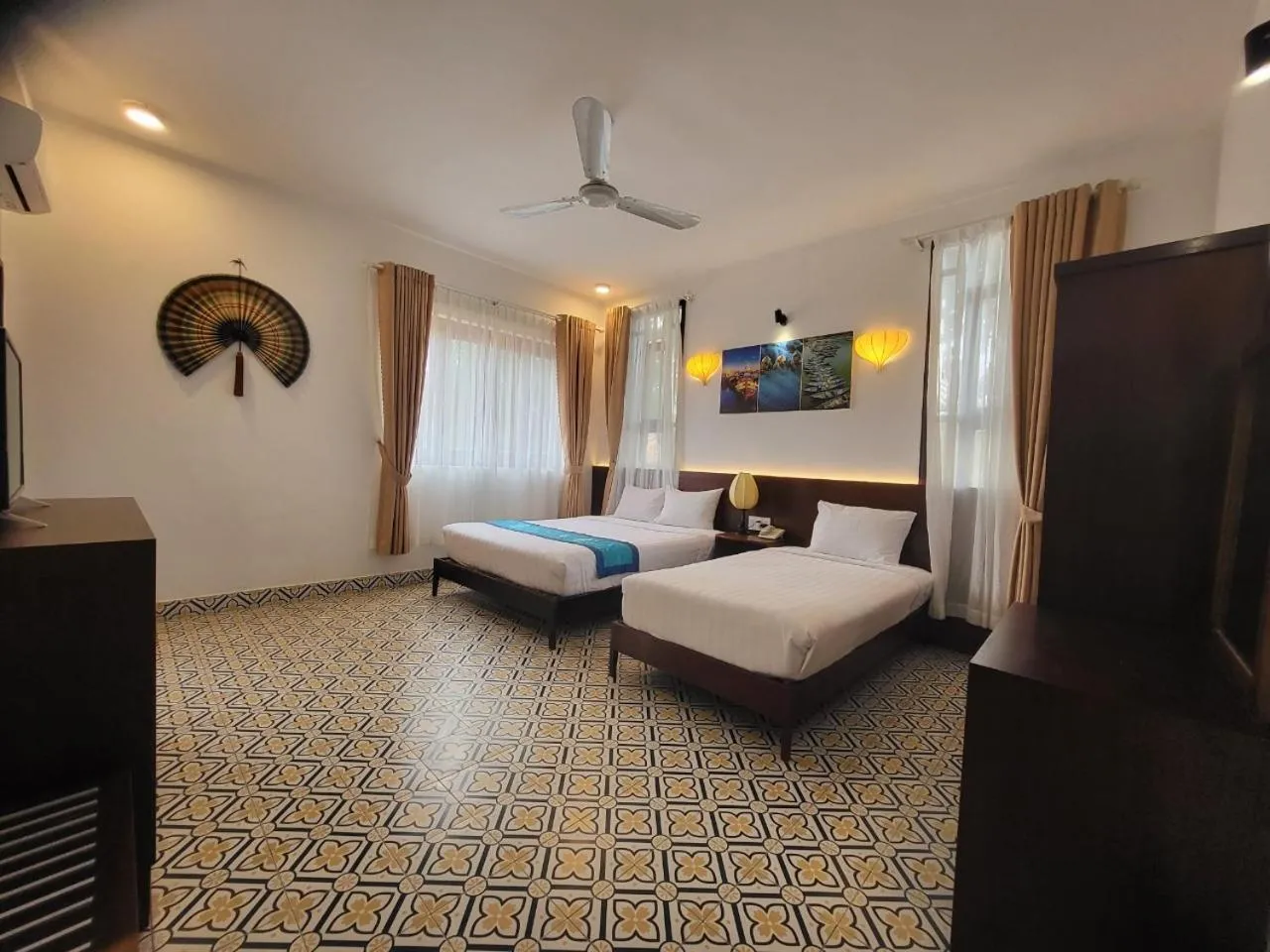 Bed in Ravenala Muine Resort