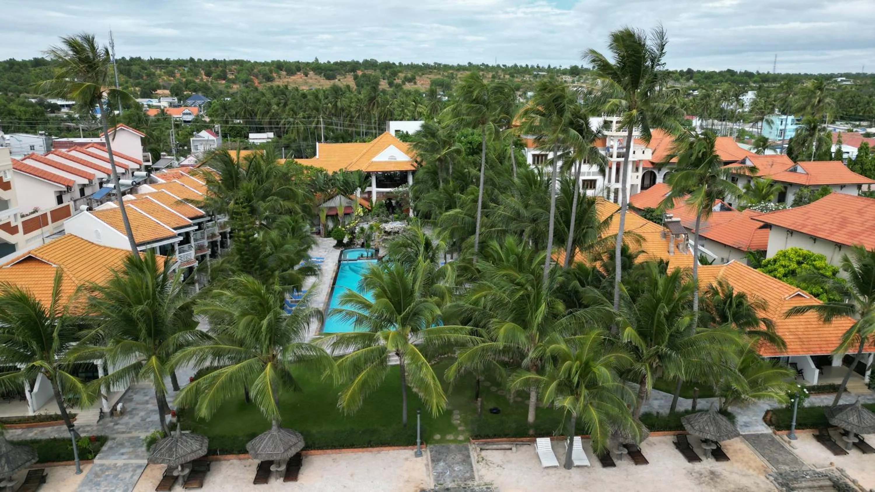 Bird's eye view in Ravenala Muine Resort