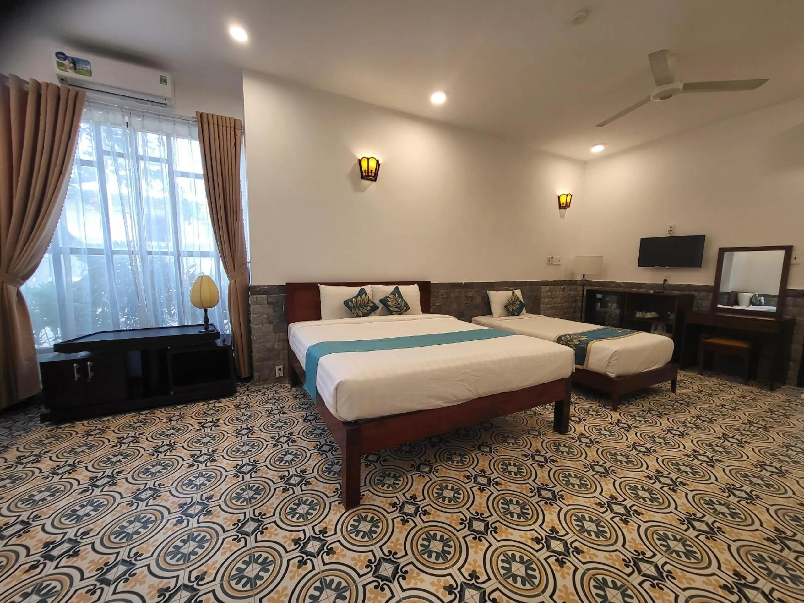Bed in Ravenala Muine Resort