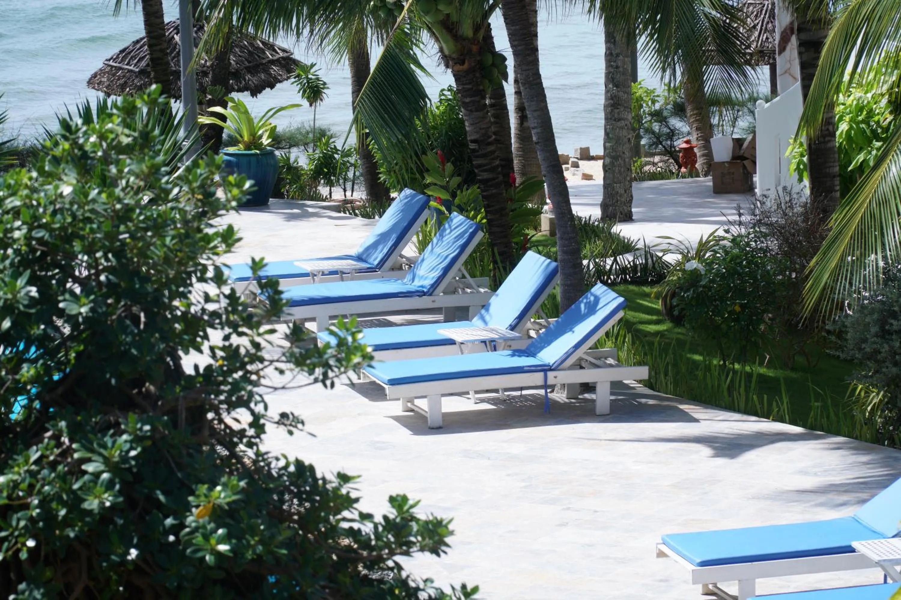Pool view in Ravenala Muine Resort