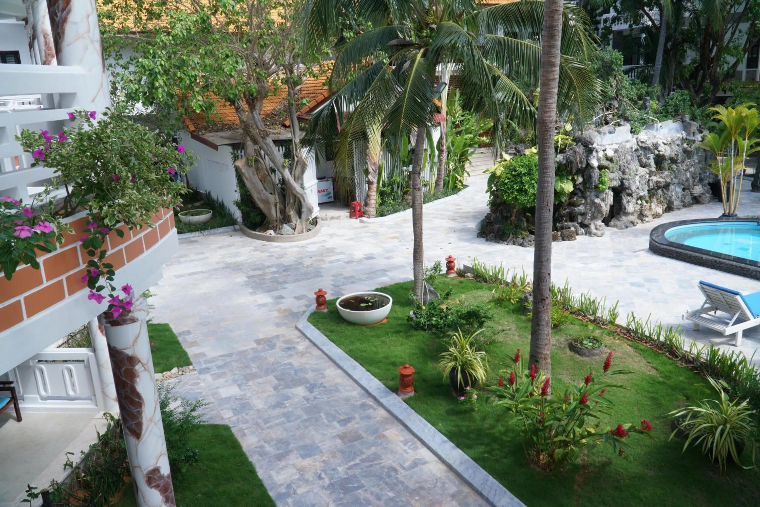 Garden view in Ravenala Muine Resort