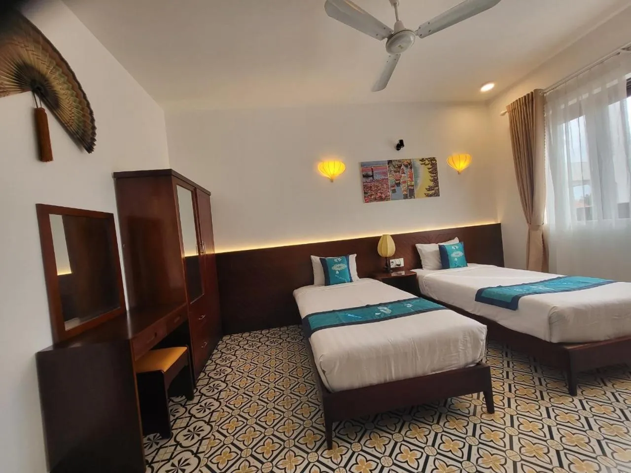 Bed in Ravenala Muine Resort