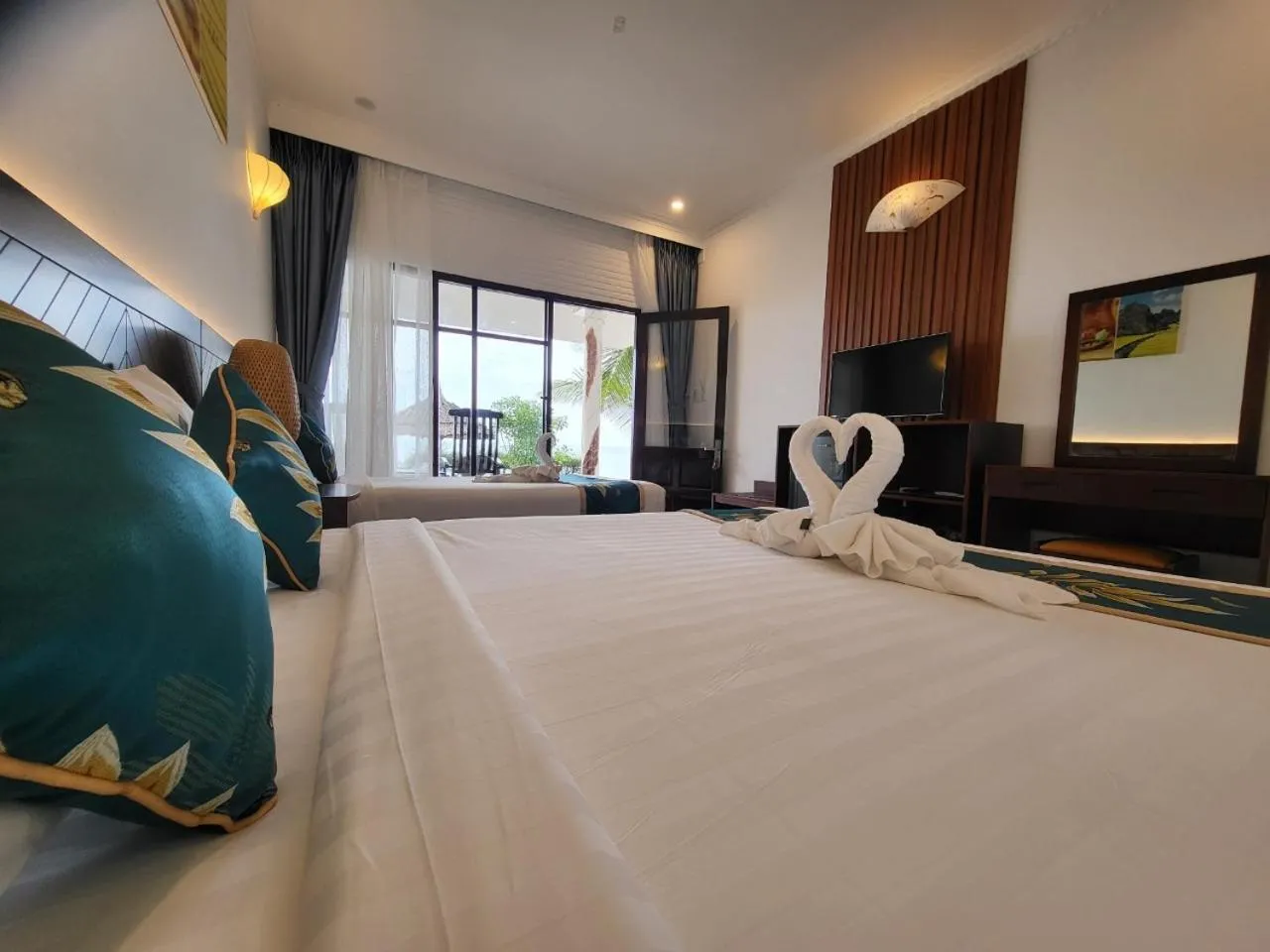 Bed in Ravenala Muine Resort